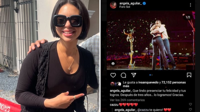Ángela Aguilar le dijo a Cazzu que la quería y que sería "tía" de su hija, para 8 meses después iniciar una relación con su Nodal.