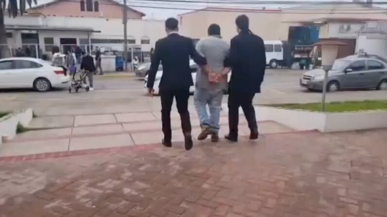 Cuidador de auto arrestado en La Serena | Fuente: X de @PDI_Coquimbo