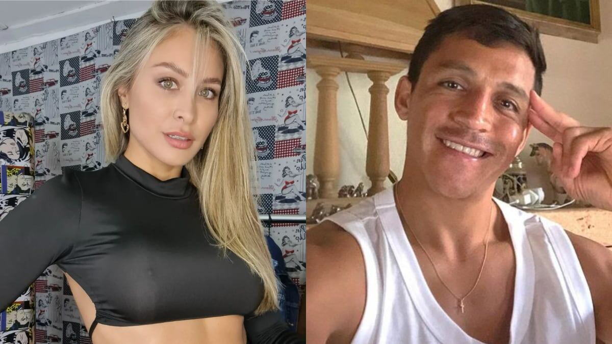 Sabrina Sosa y Alexis Sánchez