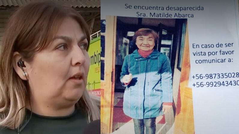 Hija de adulta mayor desaparecida | Captura: Meganoticias