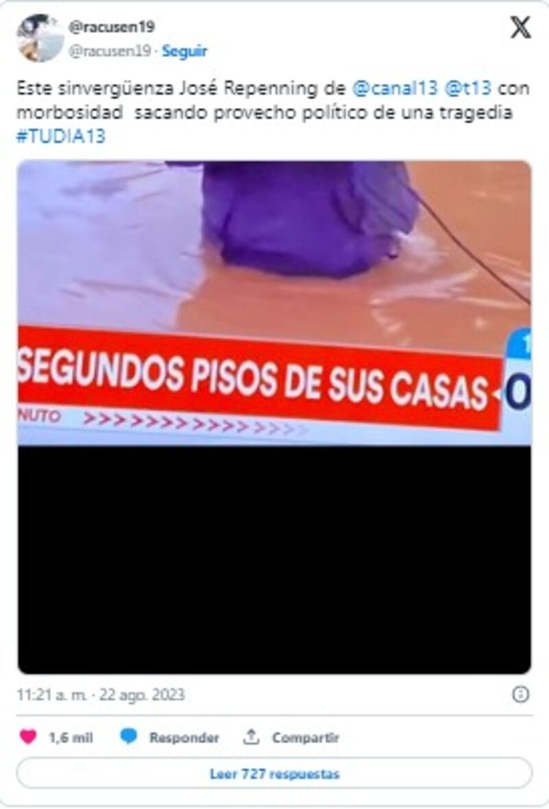 Captura de Twitter