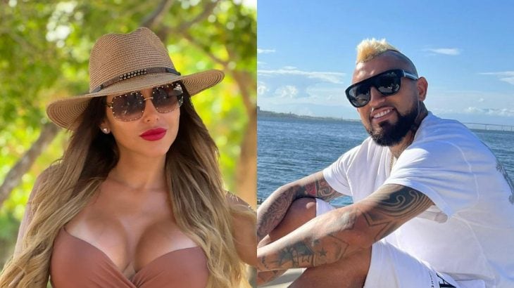 Marité Matus arremetió contra Arturo Vidal. Captura de Instagram