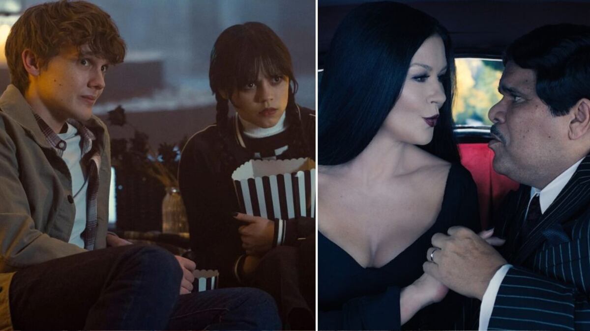 El romance también se hace presente en 'Wednesday'