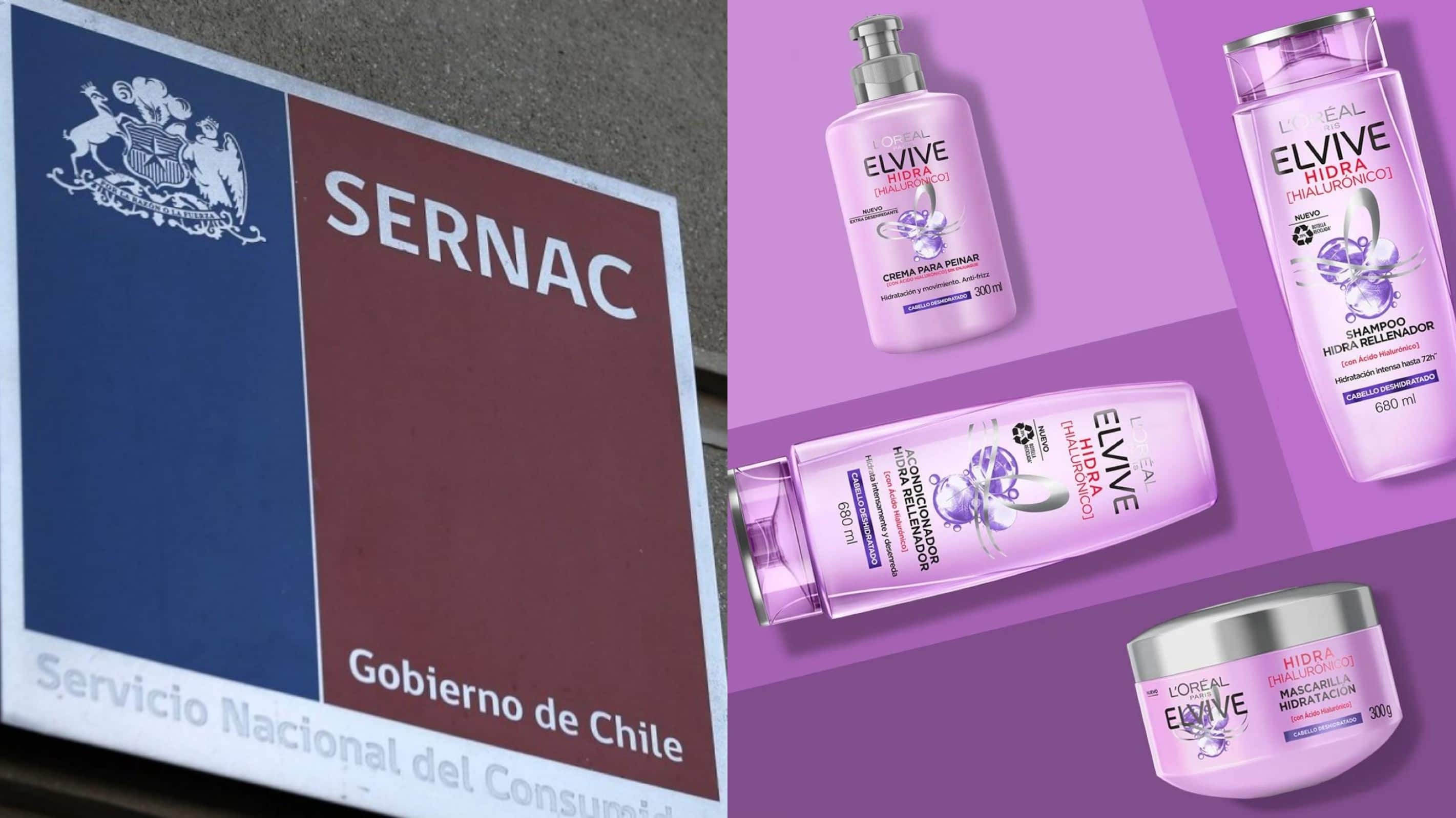 Sernac oficia a L'Oréal por denuncias de usuarios debido a caída de cabello por uso de productos Elvive Hidra Hialurónico