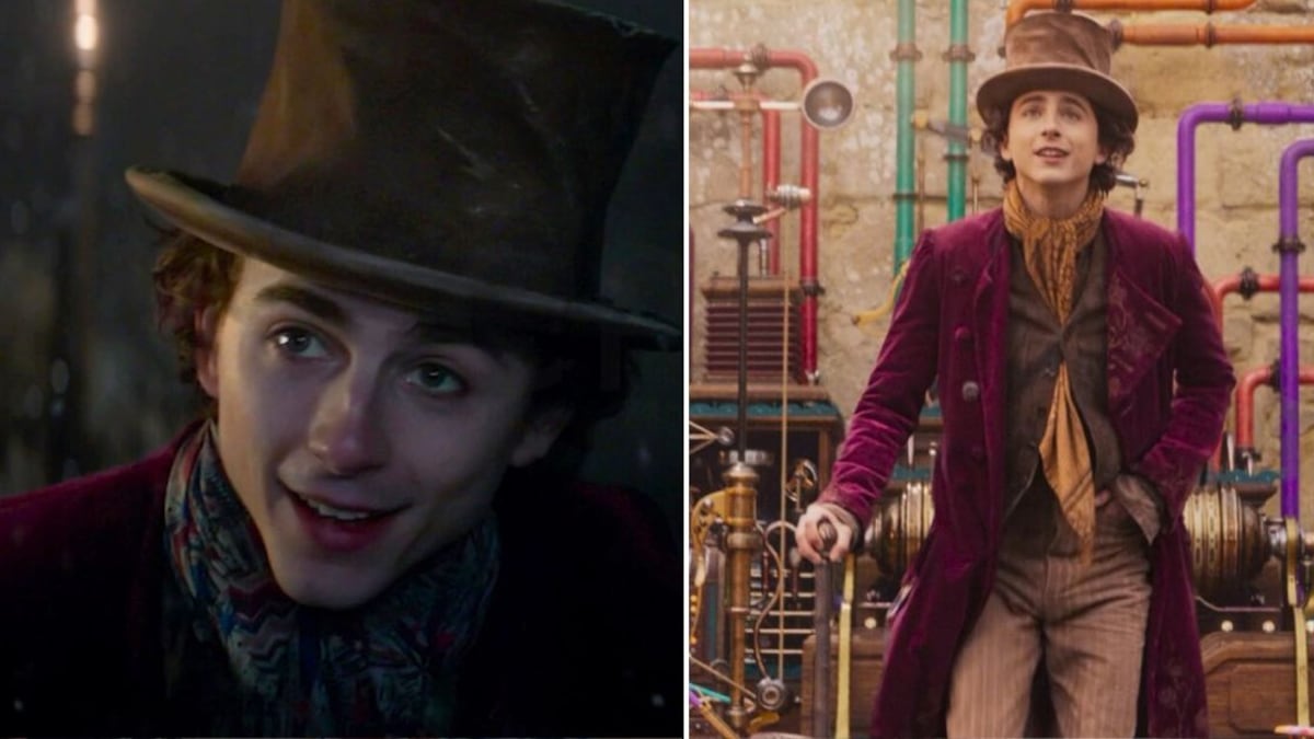 Timothée Chalamet es el protagonista de la película 'Wonka'