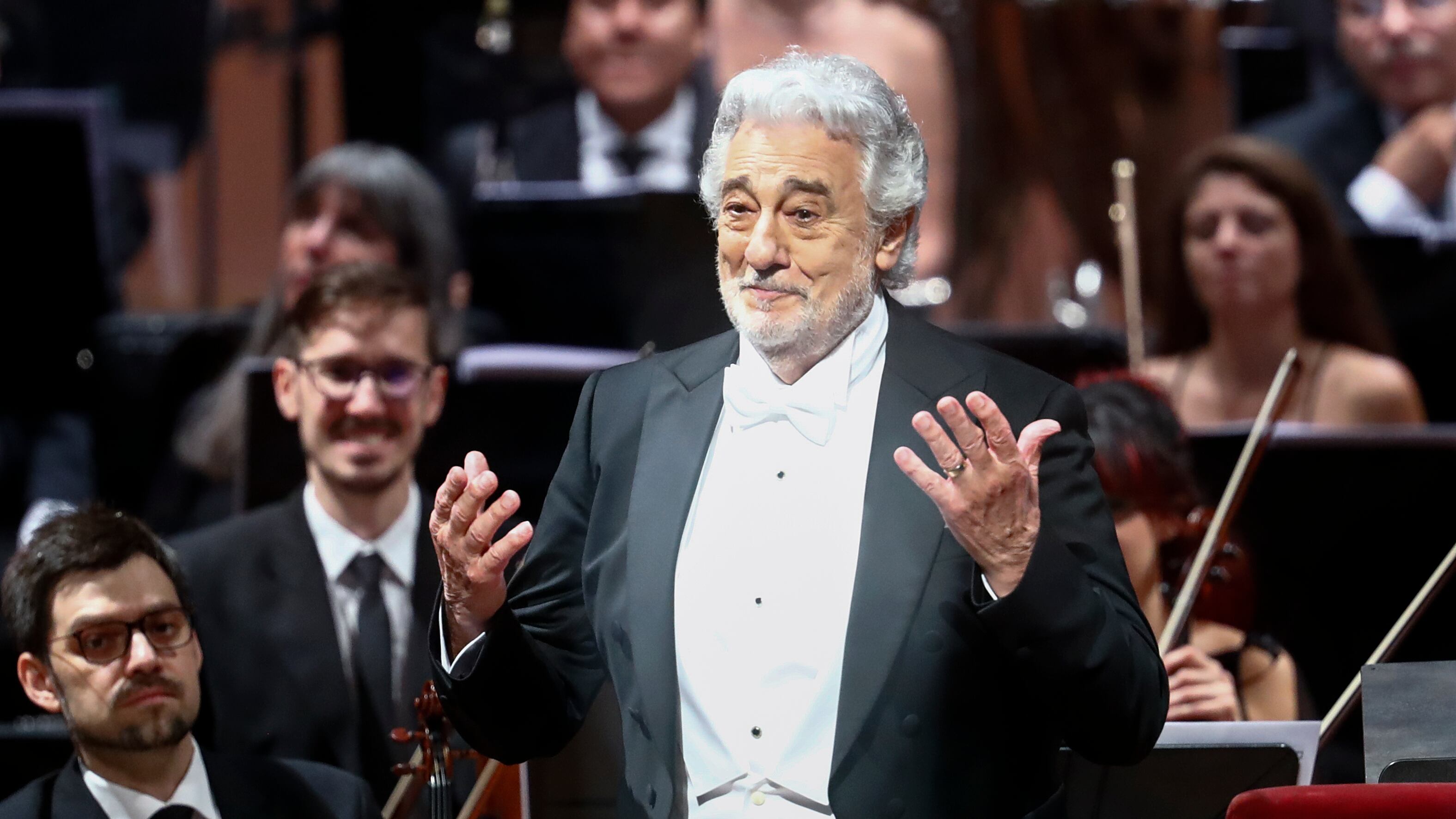 Plácido Domingo. / Foto: Marcos Brindicci/Getty Images.