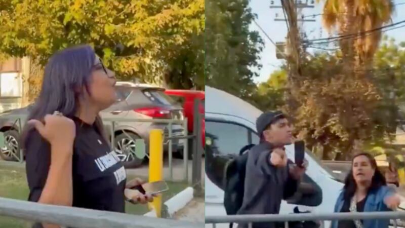 “Van a llorar estos cuatro años”: Tenso cruce entre Ale Valle y extranjeros en actividad de Kast en Ñuñoa