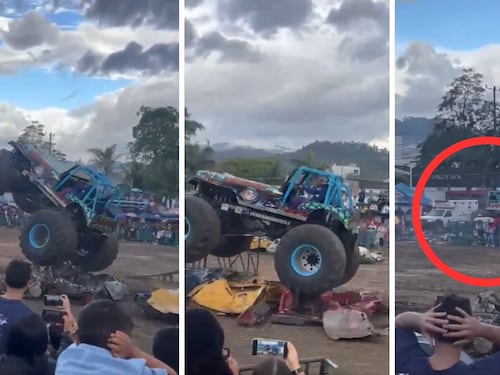 Tragedia en Colombia, monster truck embiste al público y deja muertos y decenas de heridos