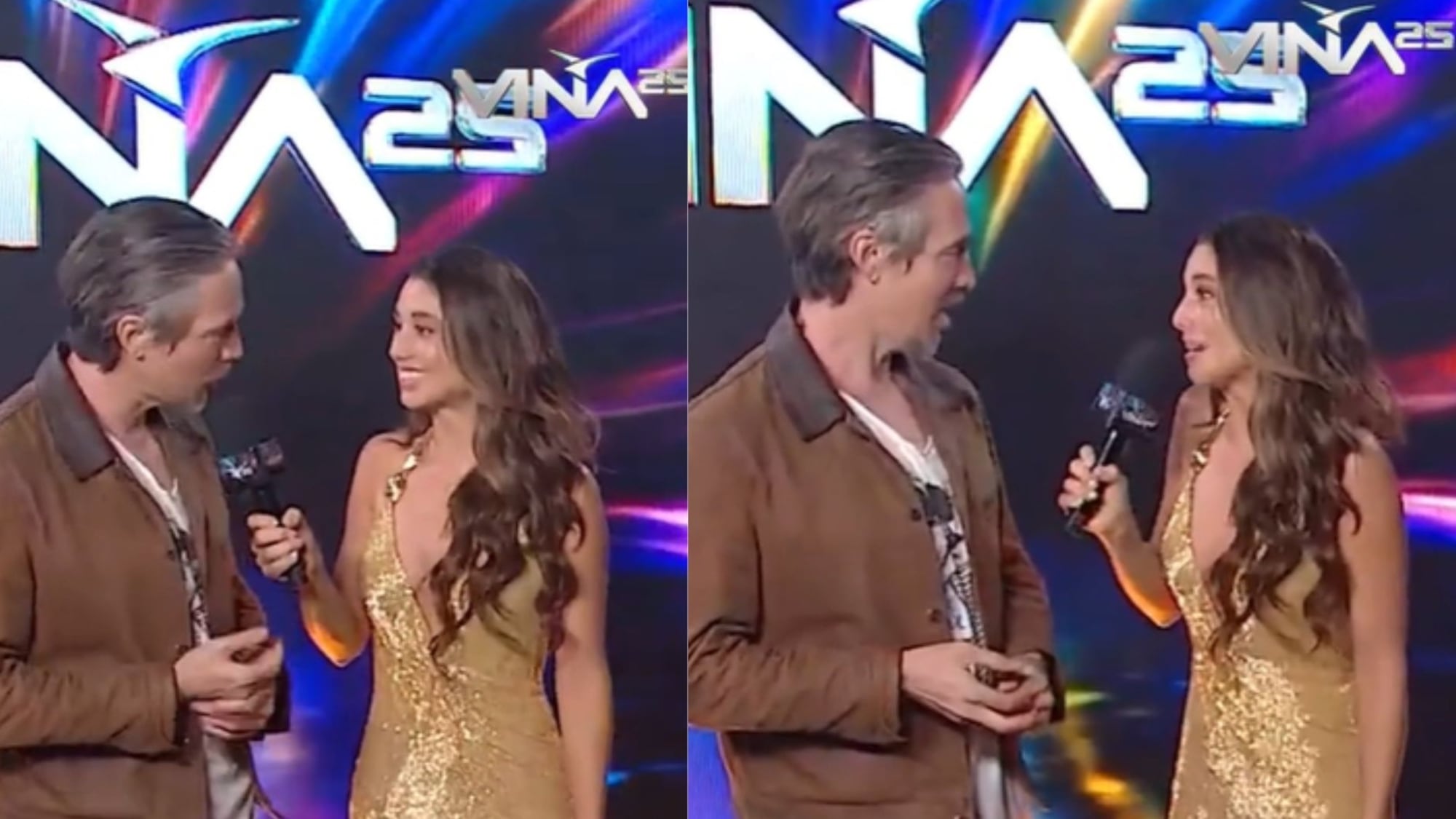 Tita Ureta y el vocalista de Incubus Brandon Boyd | Mega