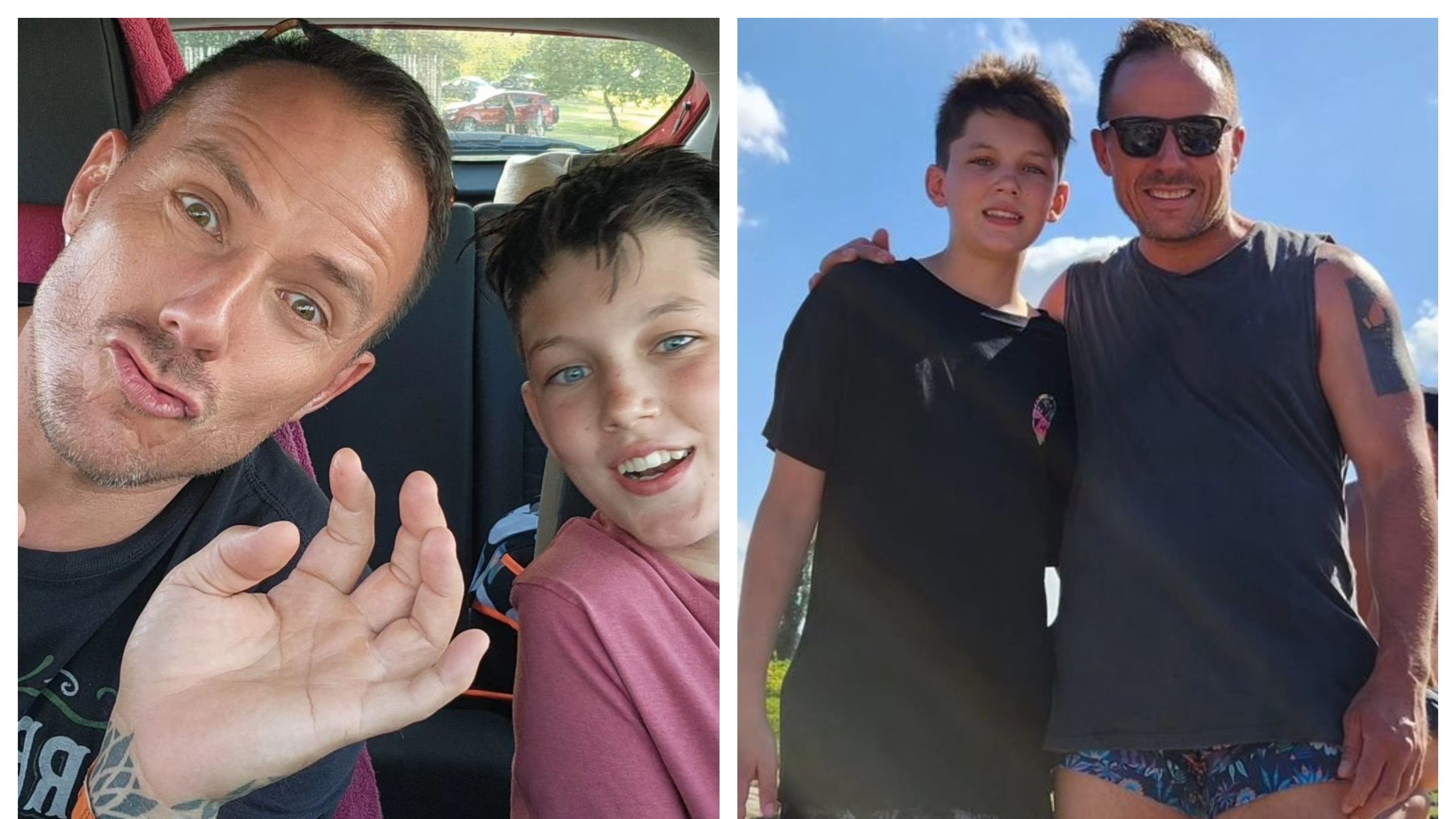 El exchico reality compartió en sus redes sociales imágenes del primer viaje al extranjero que pudo realizar con el hijo de Wilma González.