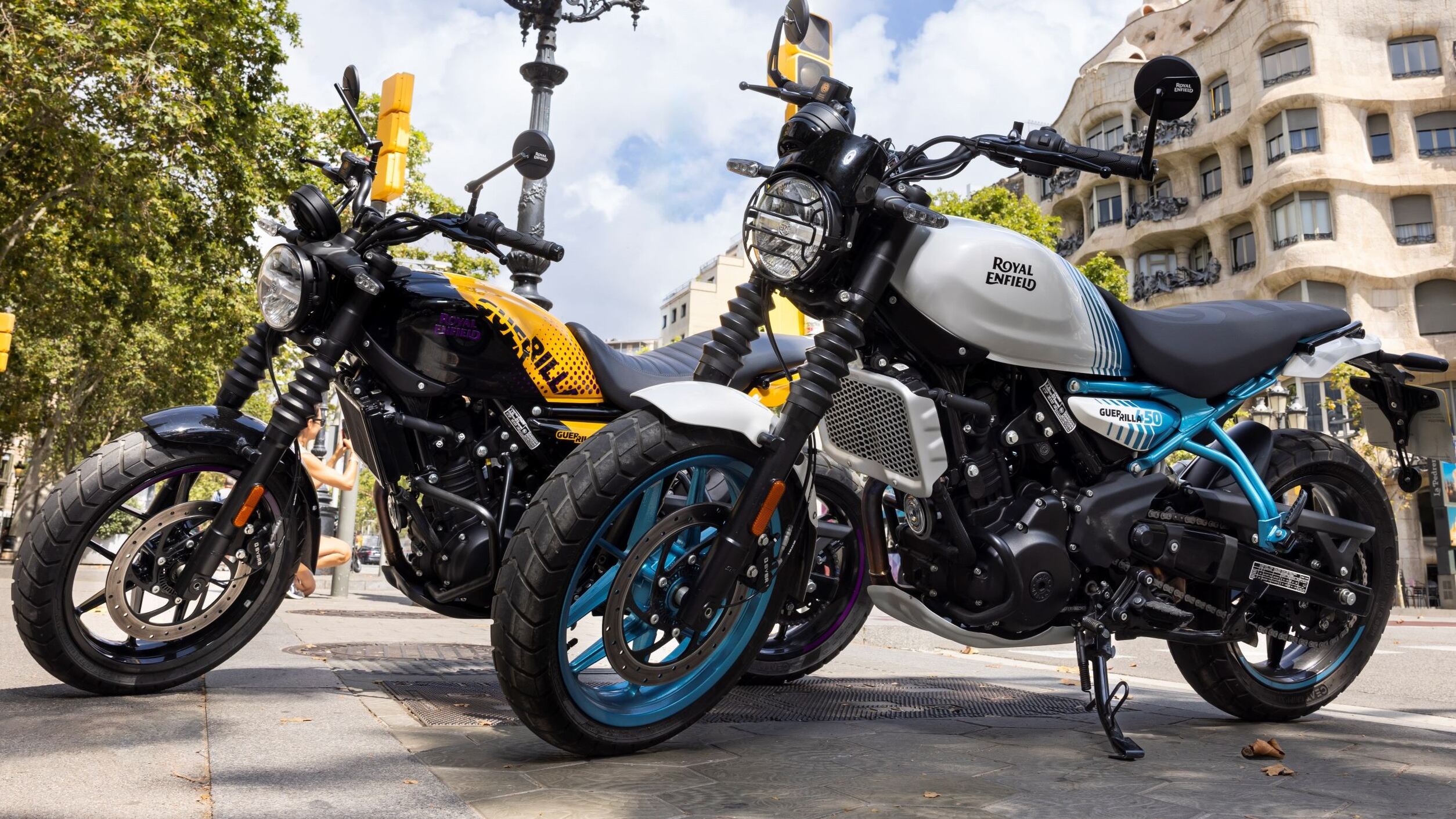 Royal Enfield lanza en Chile las nuevas GRR 450 y Bear 650