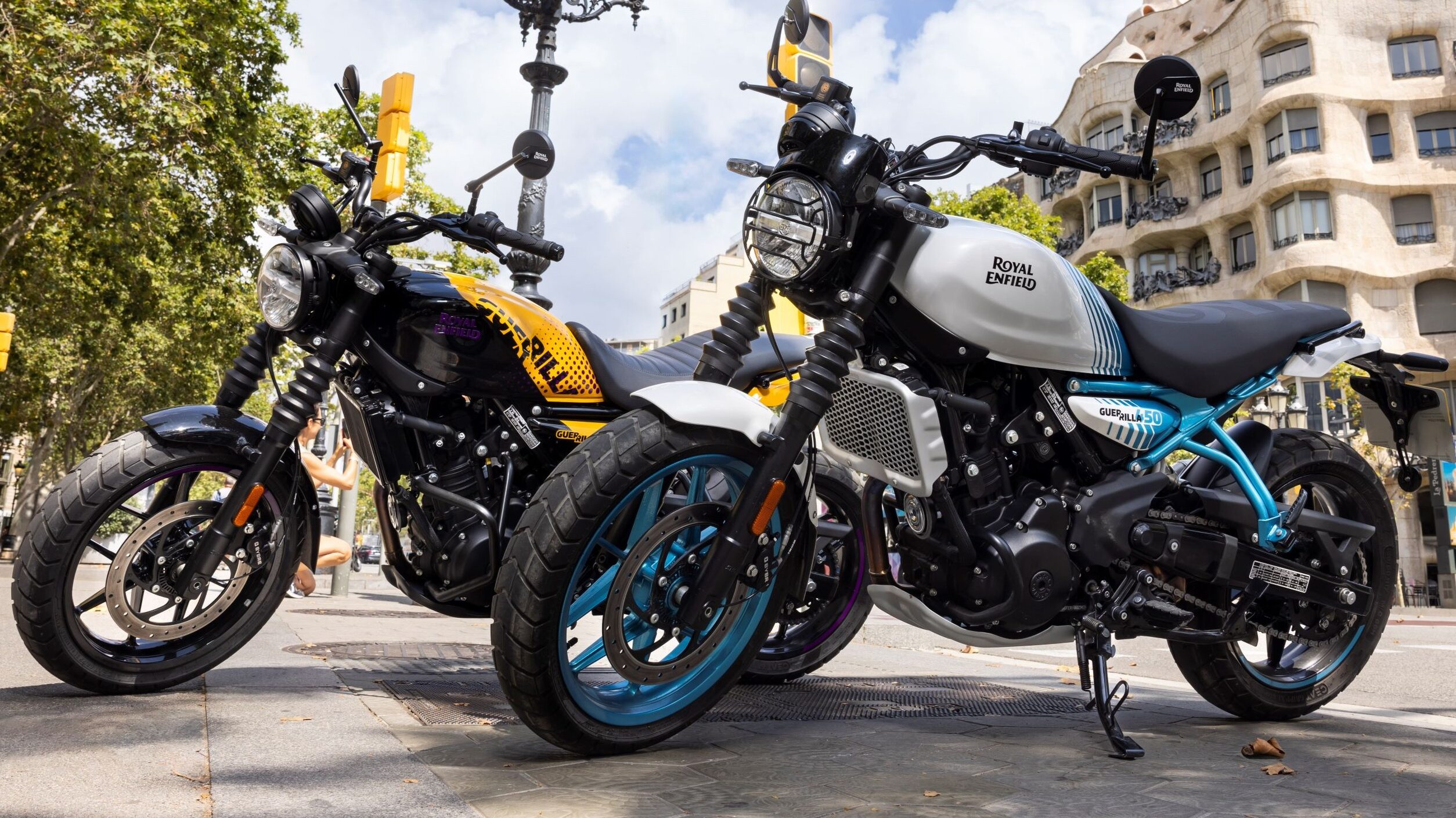 Royal Enfield lanza en Chile las nuevas GRR 450 y Bear 650