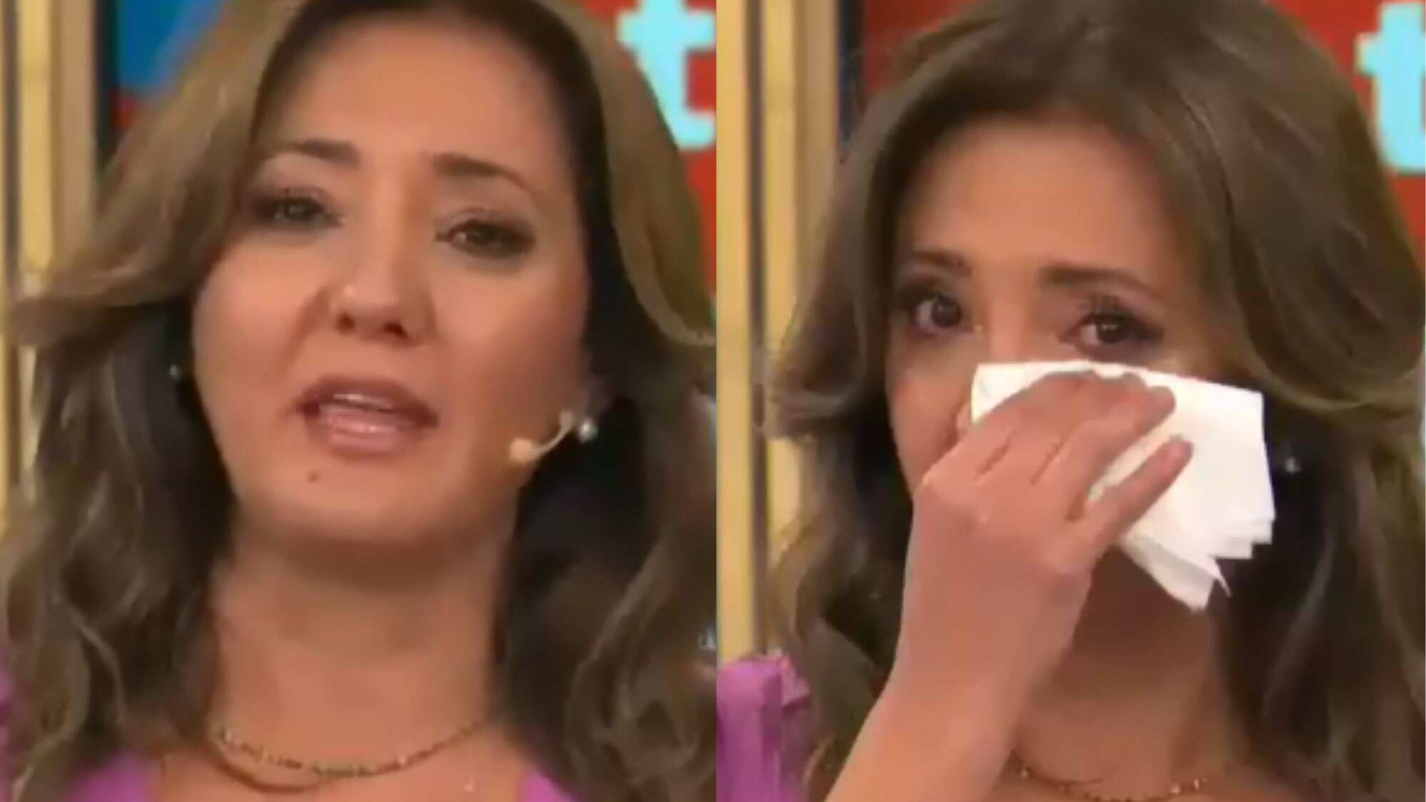 El llanto de Priscilla Vargas | Captura