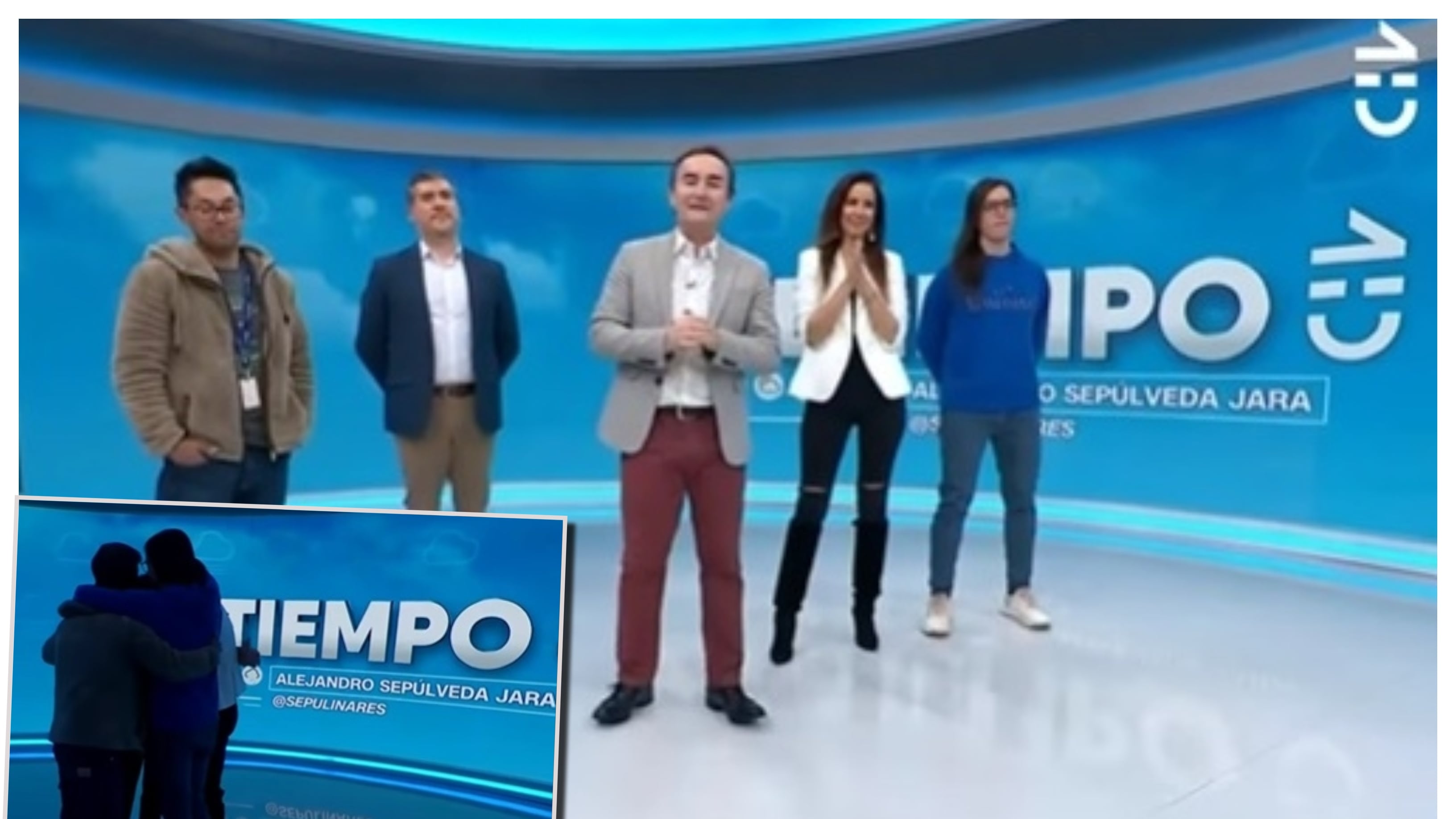 El hombre de "El Tiempo" tuvo su emotiva despedida del canal privado. En los próximos días se integra a Mega.