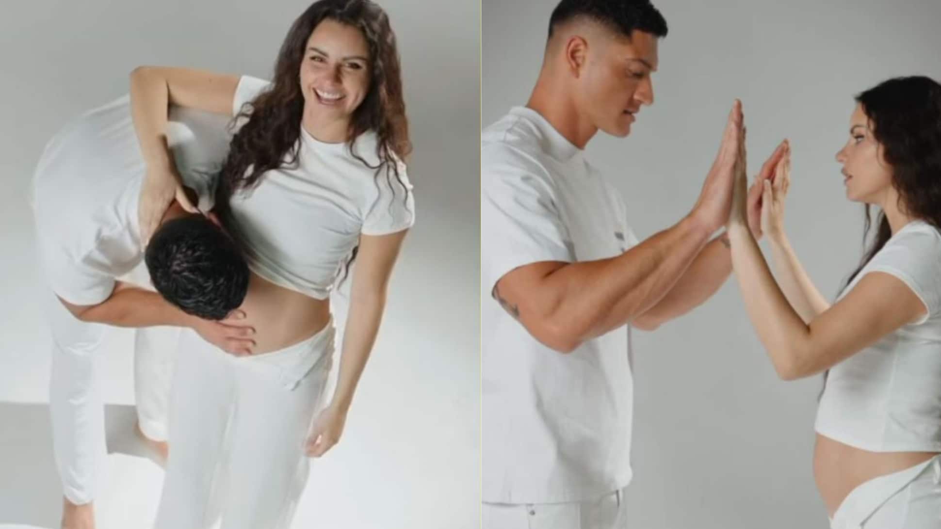 “Eres todo lo que esperábamos”: Emilia Dides y Sammis Reyes sorprendieron con especial revelación de género de su bebé