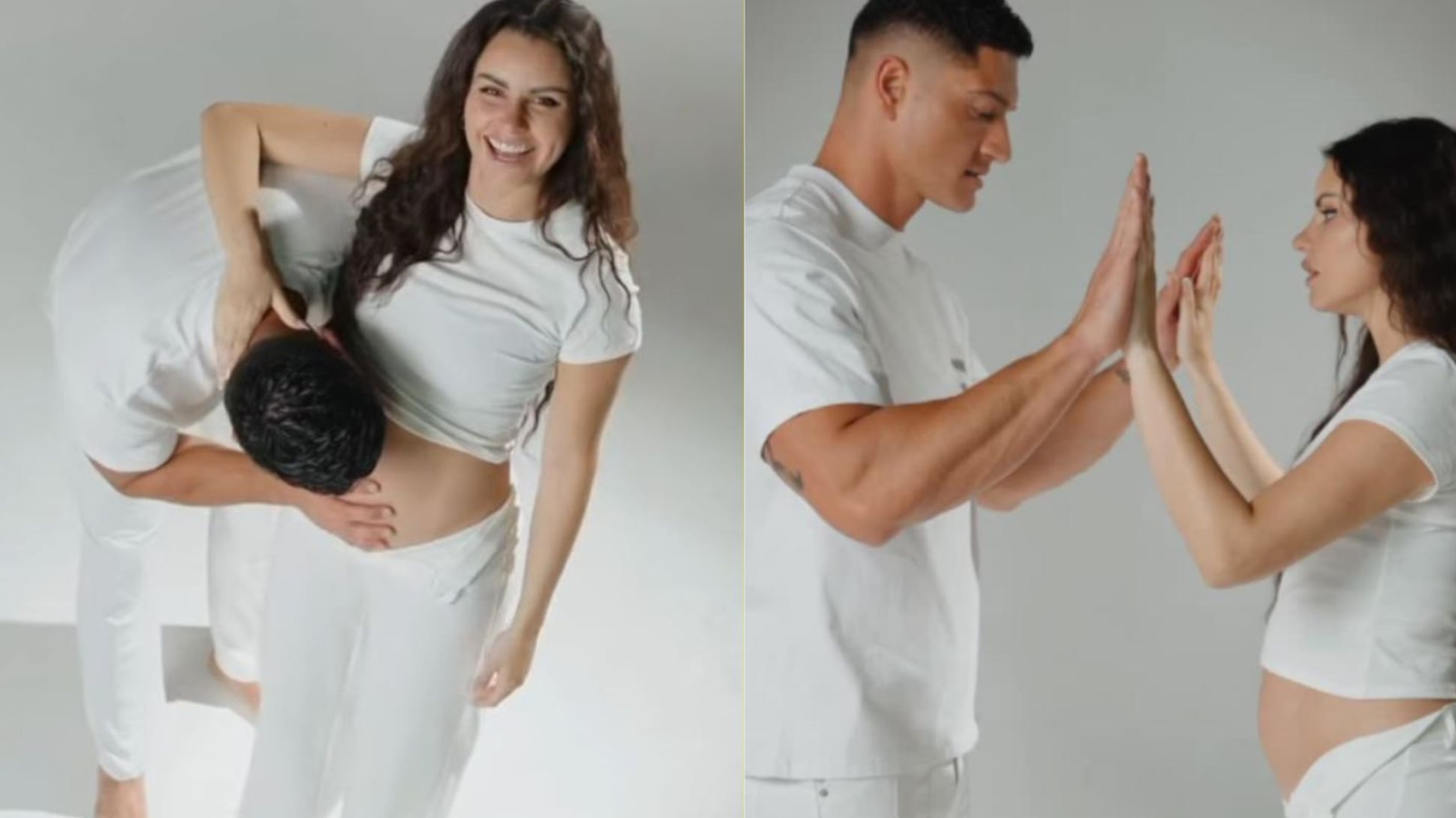 “Eres todo lo que esperábamos”: Emilia Dides y Sammis Reyes sorprendieron con especial revelación de género de su bebé