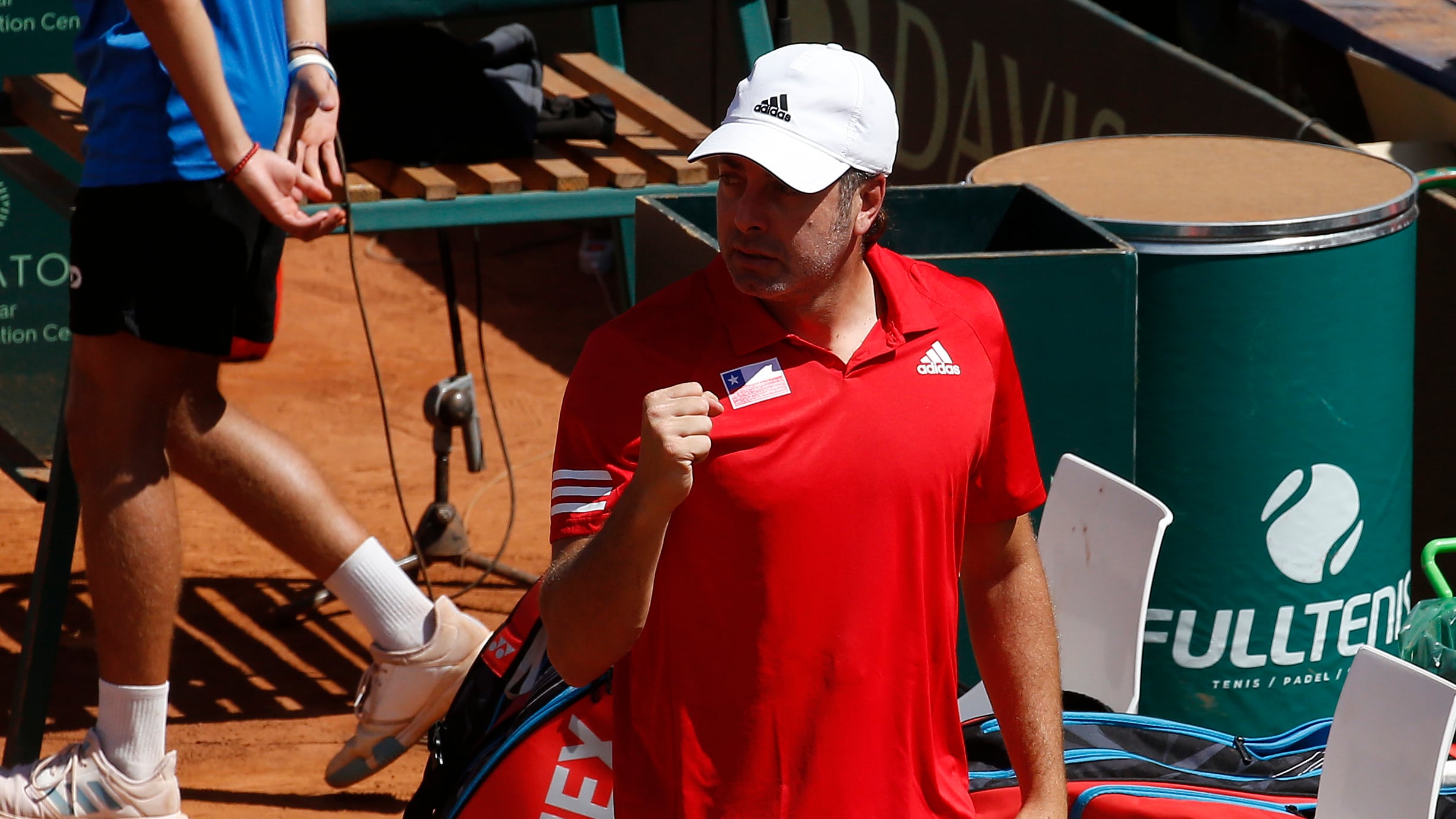 Nicolás Massú, capitán chileno de Copa Davis. / Photosport