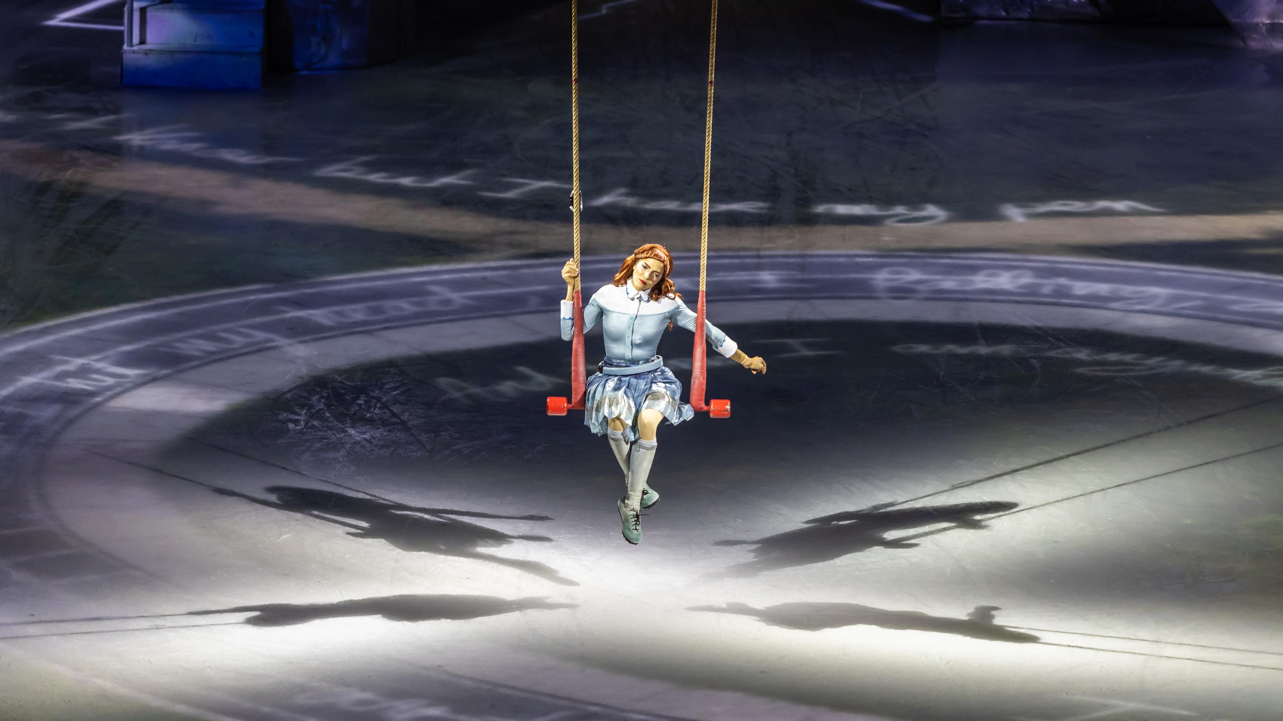 María José Monje en Crystal del Cirque du Soleil | Gentileza