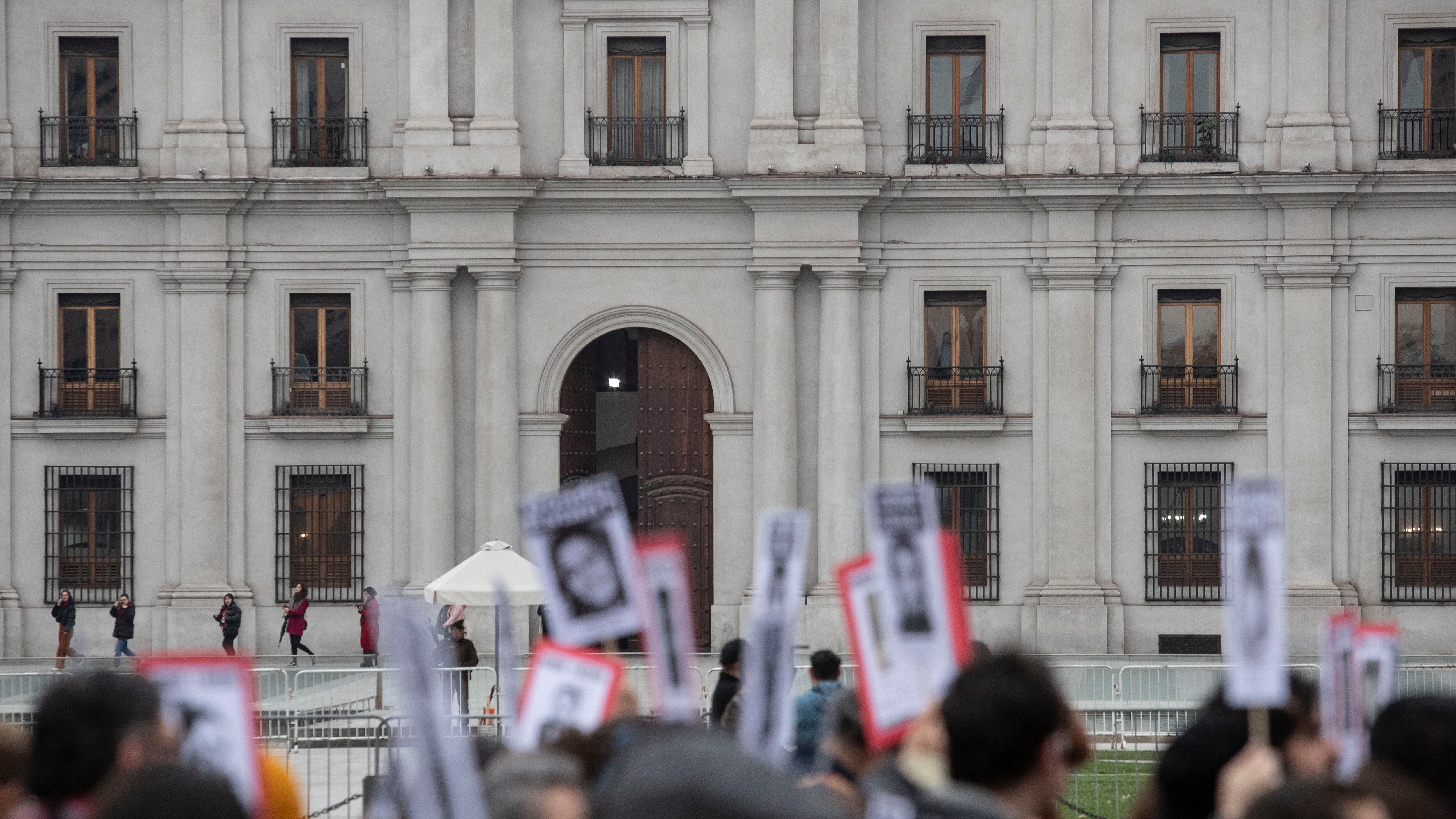 Conmemoración del Golpe de Estado en La Moneda