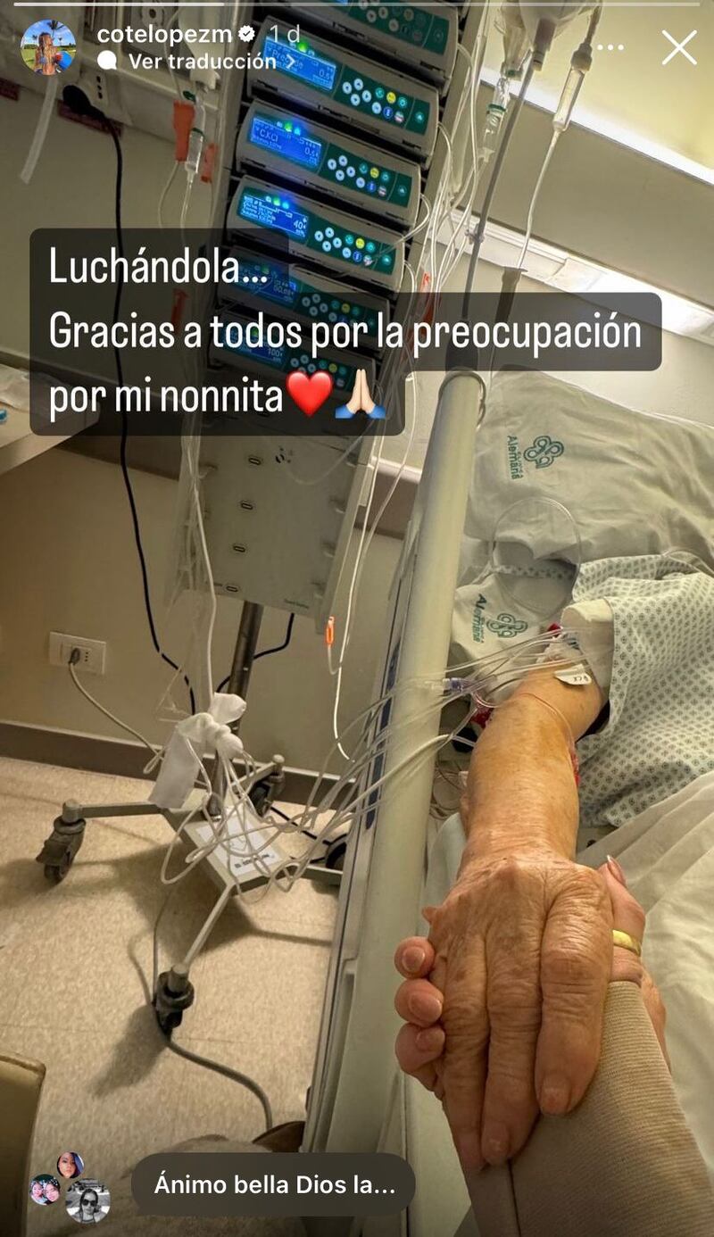 Coté López desde la Clínica.