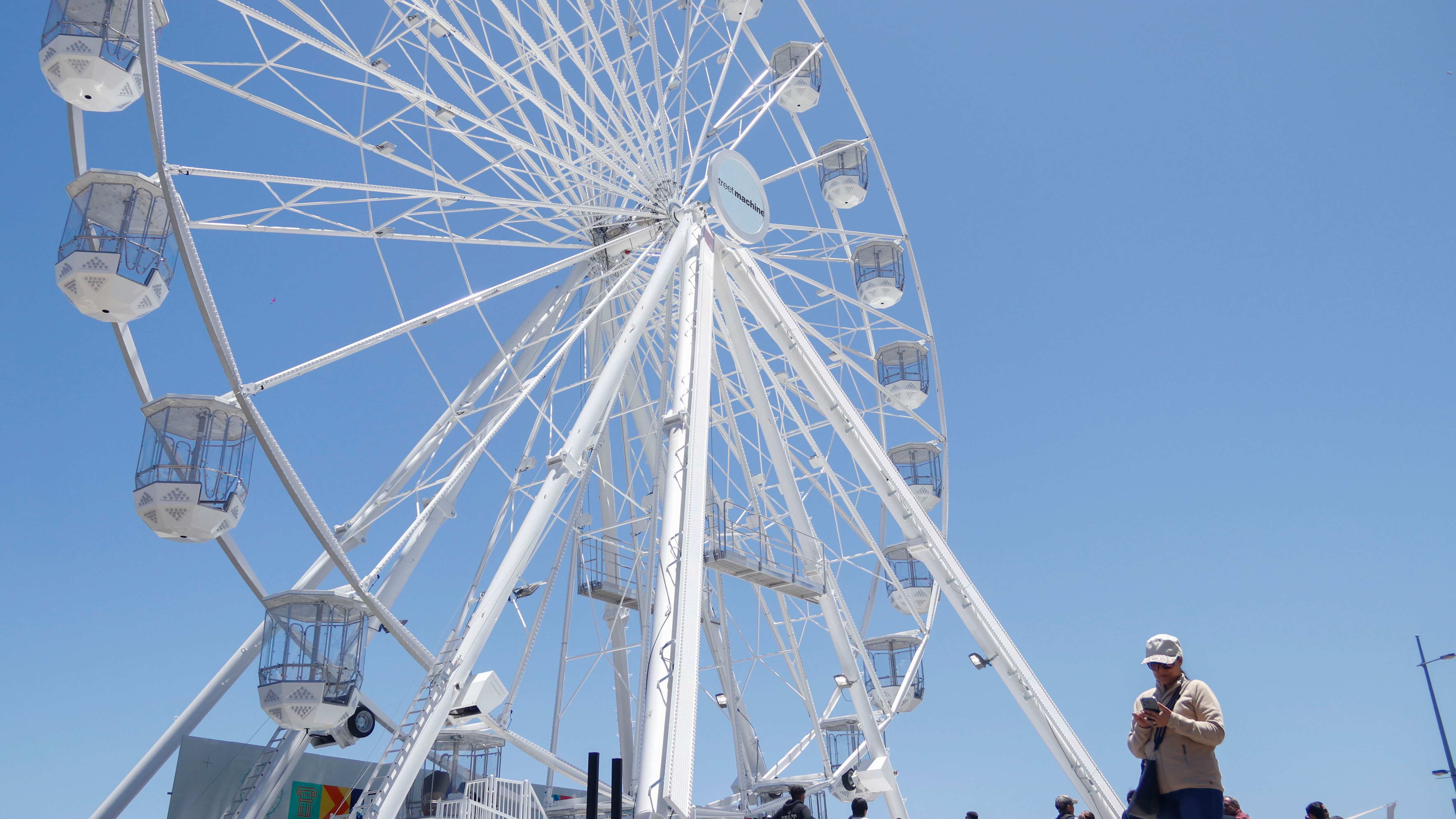 VIÑA DEL MAR : La Gran Rueda de Chile |FOTO: SEBASTIAN RIOS MORALES/AGENCIAUNO