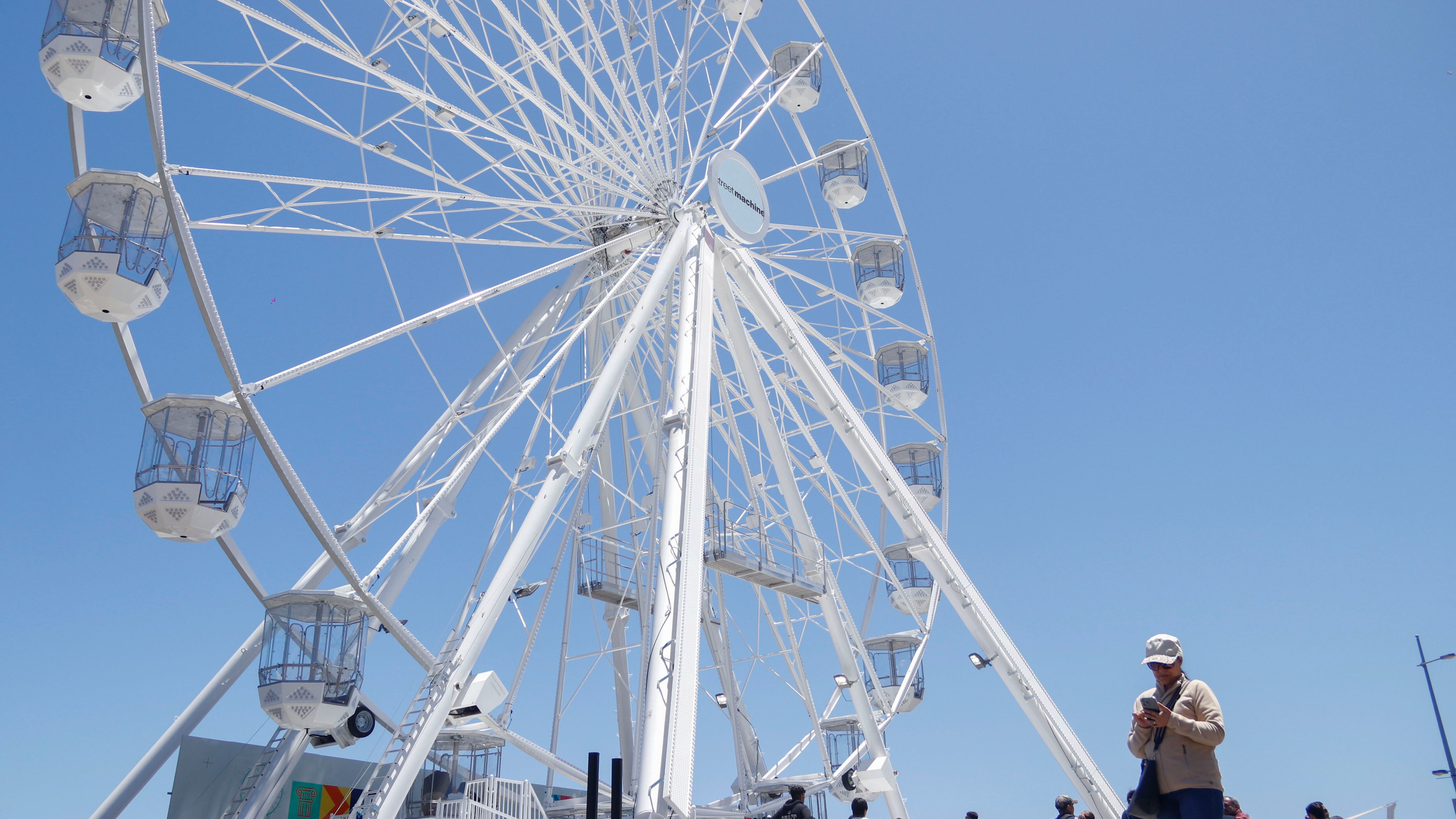 VIÑA DEL MAR : La Gran Rueda de Chile |FOTO: SEBASTIAN RIOS MORALES/AGENCIAUNO