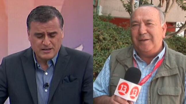 Luego de permanecer varios días internado en la UCI, este lunes se confirmó el triste deceso de Alipio Vera.
En tanto, los distintos matinales abordaron el fallecimiento del periodista. Fue así como Ramón Ulloa, que se encontraba en el ‘Tu Día’ junto a Sol Onetto para promocionar el debut de ambos esta noche en Teletrece Central, se enteró de la triste noticia.