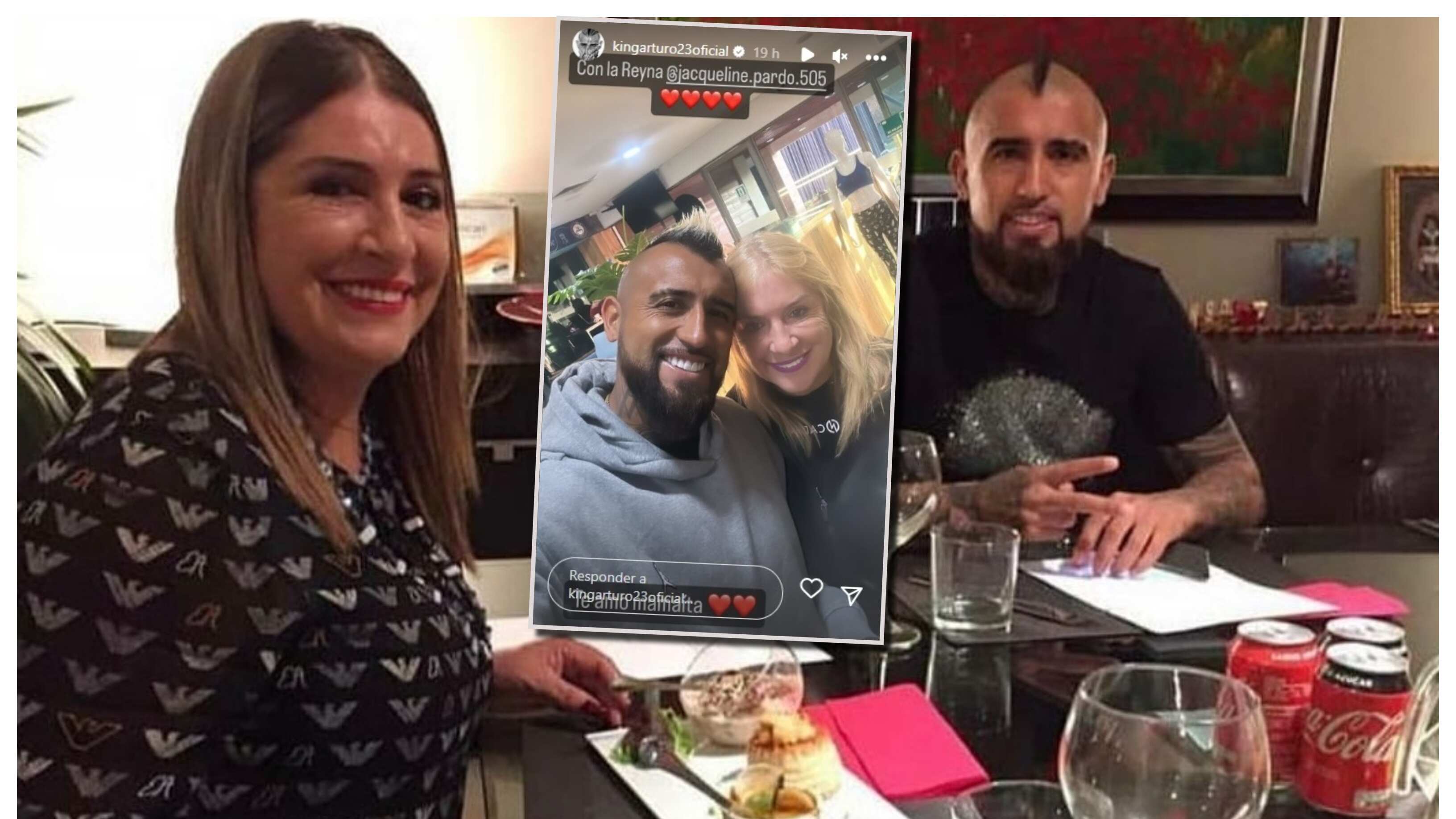 El jugador avisó que cuando finalice su contrato con Flamengo, a fines de este año, le gustaría regresar a Colo Colo, en 2024, algo que tiene muy entusiasmada a su madre, Jacqueline Pardo.