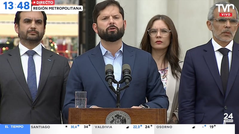 Presidente Boric anunció reforma constitucional para Gendarmería tras operativo contra red de corrupción en Santiago 1: ya le adelantó el tema a Kast