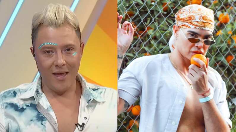 Sergio Rojas y Nelson Mauri | Captura: Que te lo digo e Instagram @nelson.mauriofficial