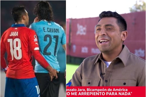 “No me arrepiento”: Gonzalo Jara recuerda la Copa América de 2015 y el polémico “incidente del dedo” con el uruguayo Edinson Cavani