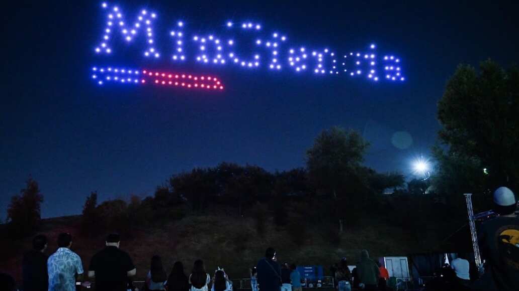 Show de drones en la primera Fiesta de la Astronomía del Ministerio de Ciencias de Chile