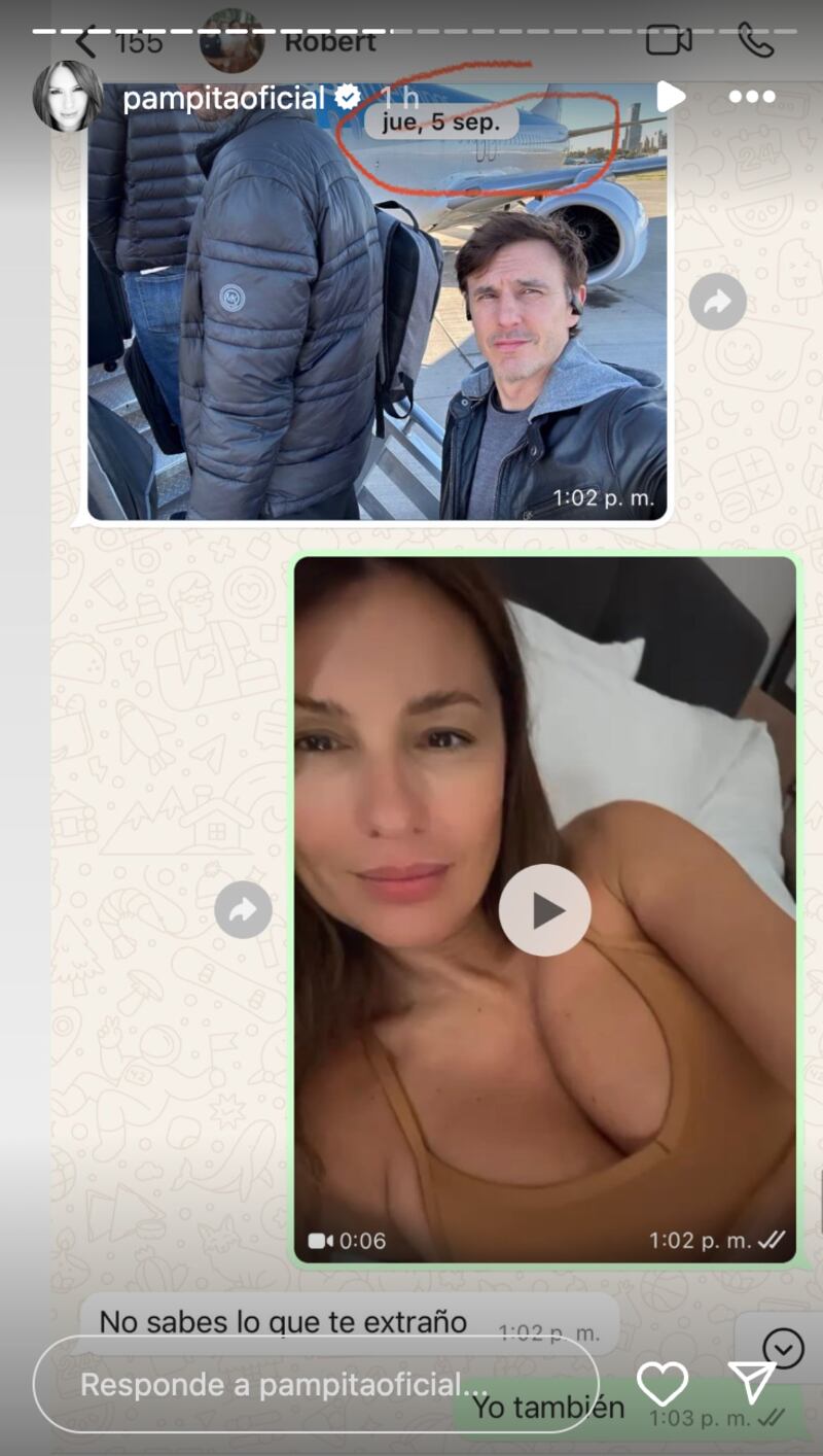Historia de Pampita | Fuente: Instagram