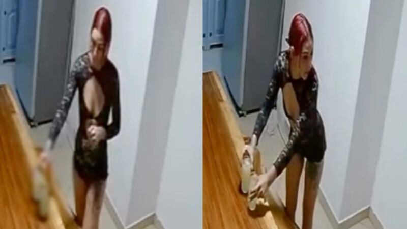 Mujer es grabada aplicando una sustancia a la bebida de un extranjero que habría conocido por Tinder