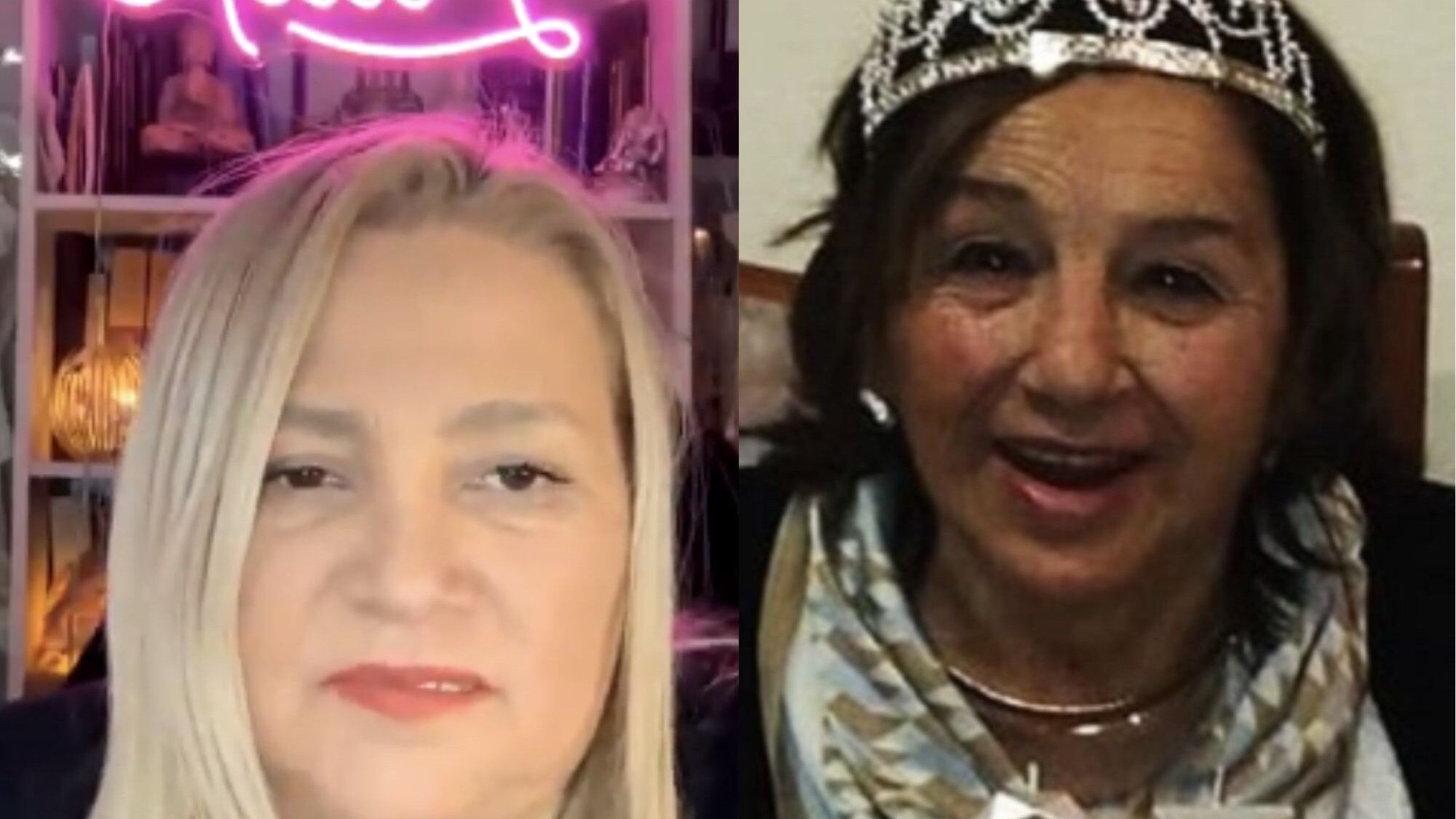 Latife Soto y María Elcira Contreras