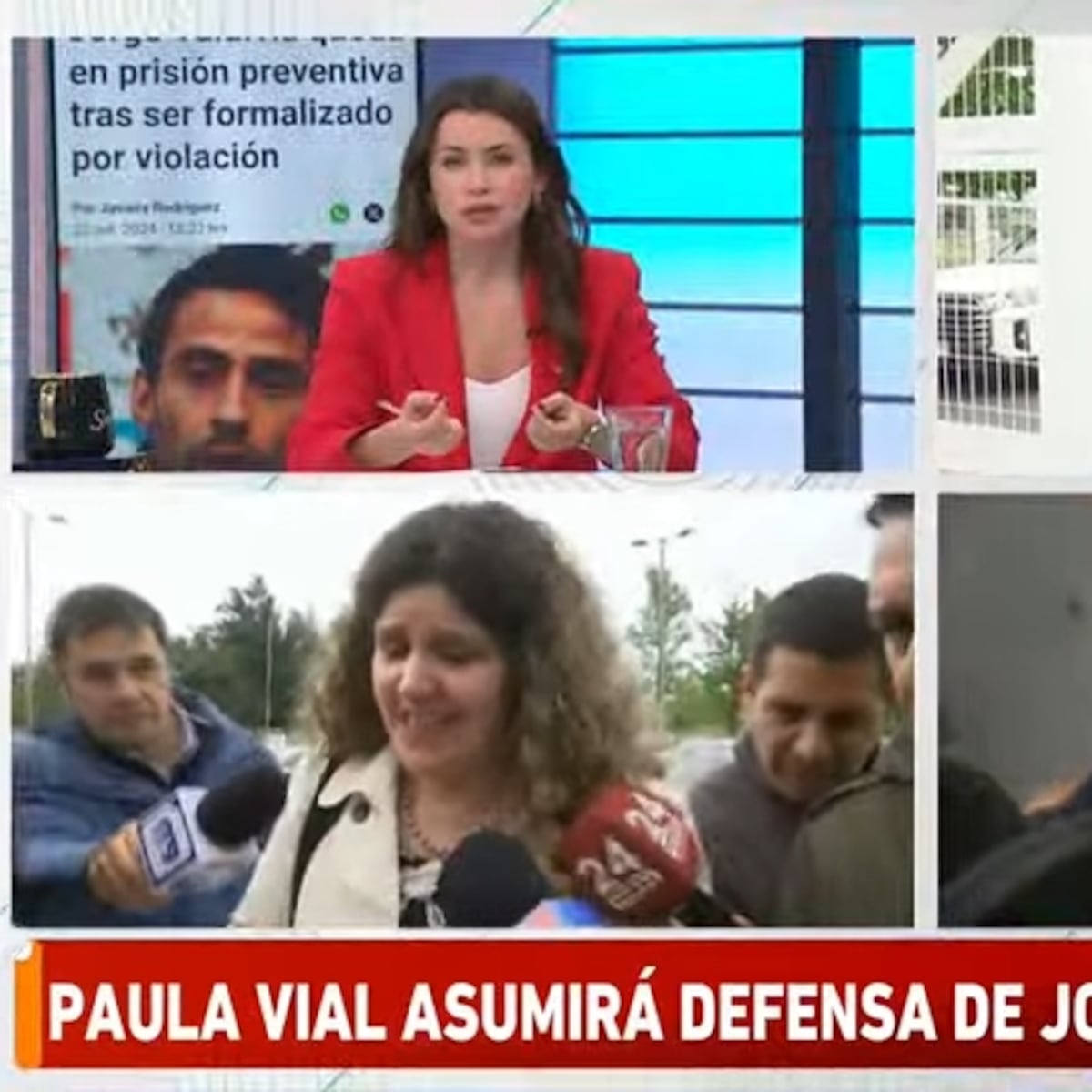 Paula Vial, la abogada de Jorge Valdivia en caso de violación Paula Vial, la abogada de Jorge Valdivia en caso de violación