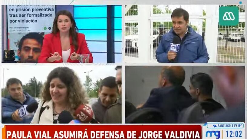 Este miércoles se produjo el cambio de abogada por parte de la defensa del exfutbolista, detenido en la cárcel de Rancagua por la denuncia de violación en su contra.