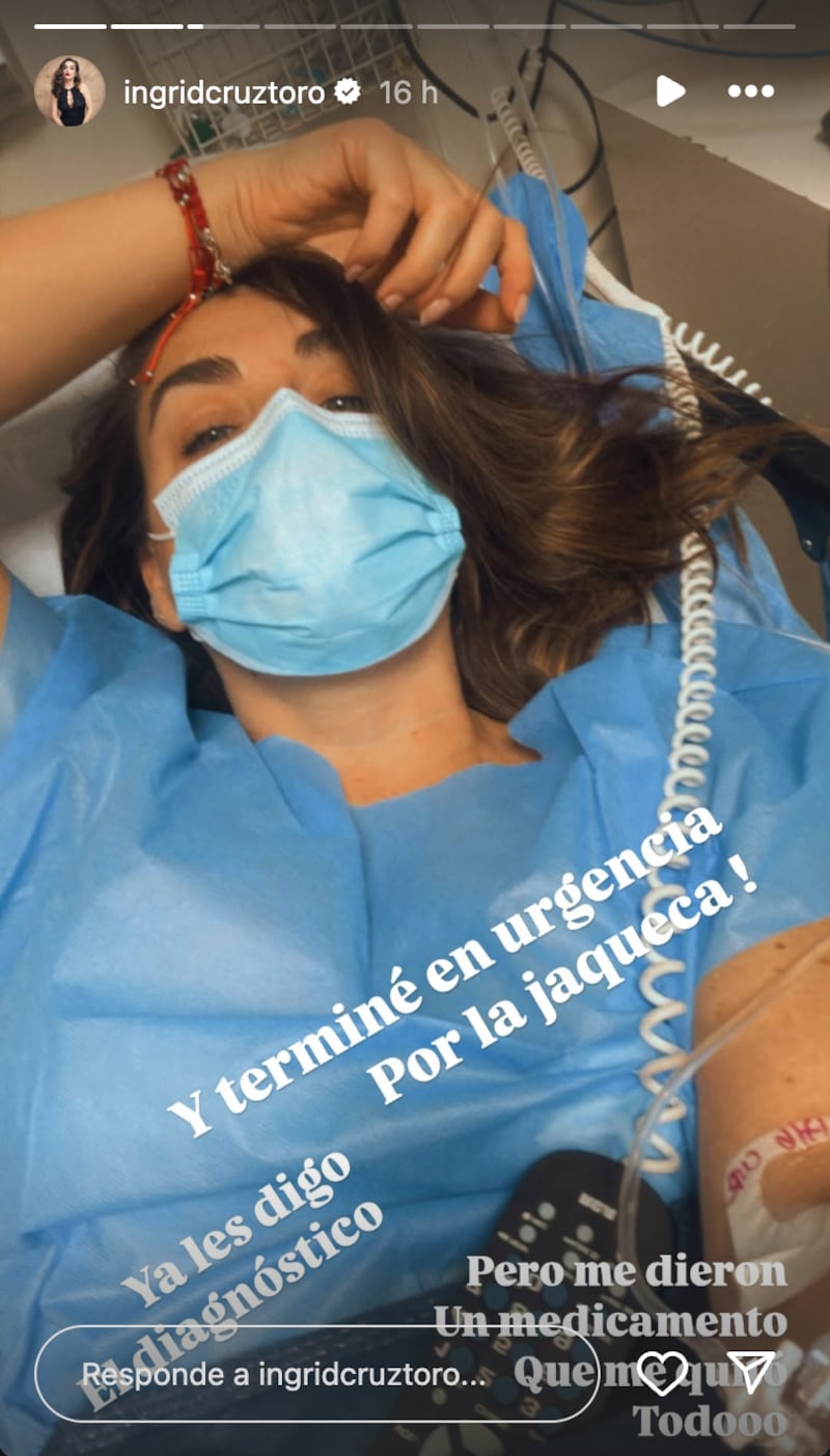 Historias de Ingrid Cruz | Fuente: Instagram @ingridcruztoro