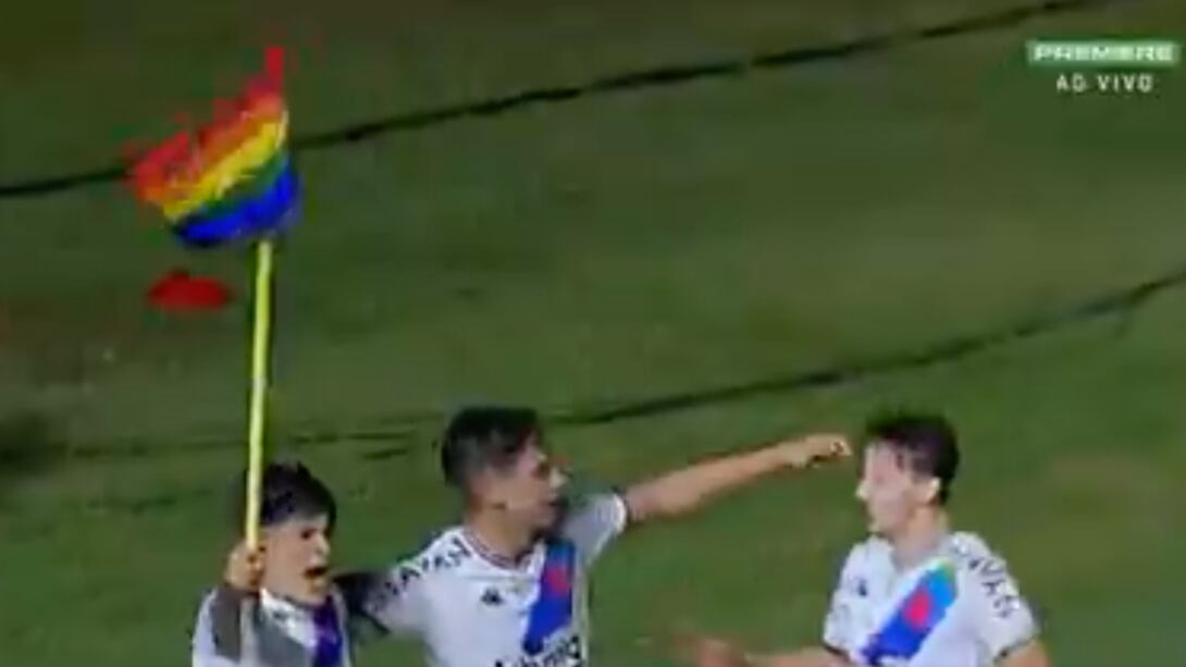 Germán Cano bandera