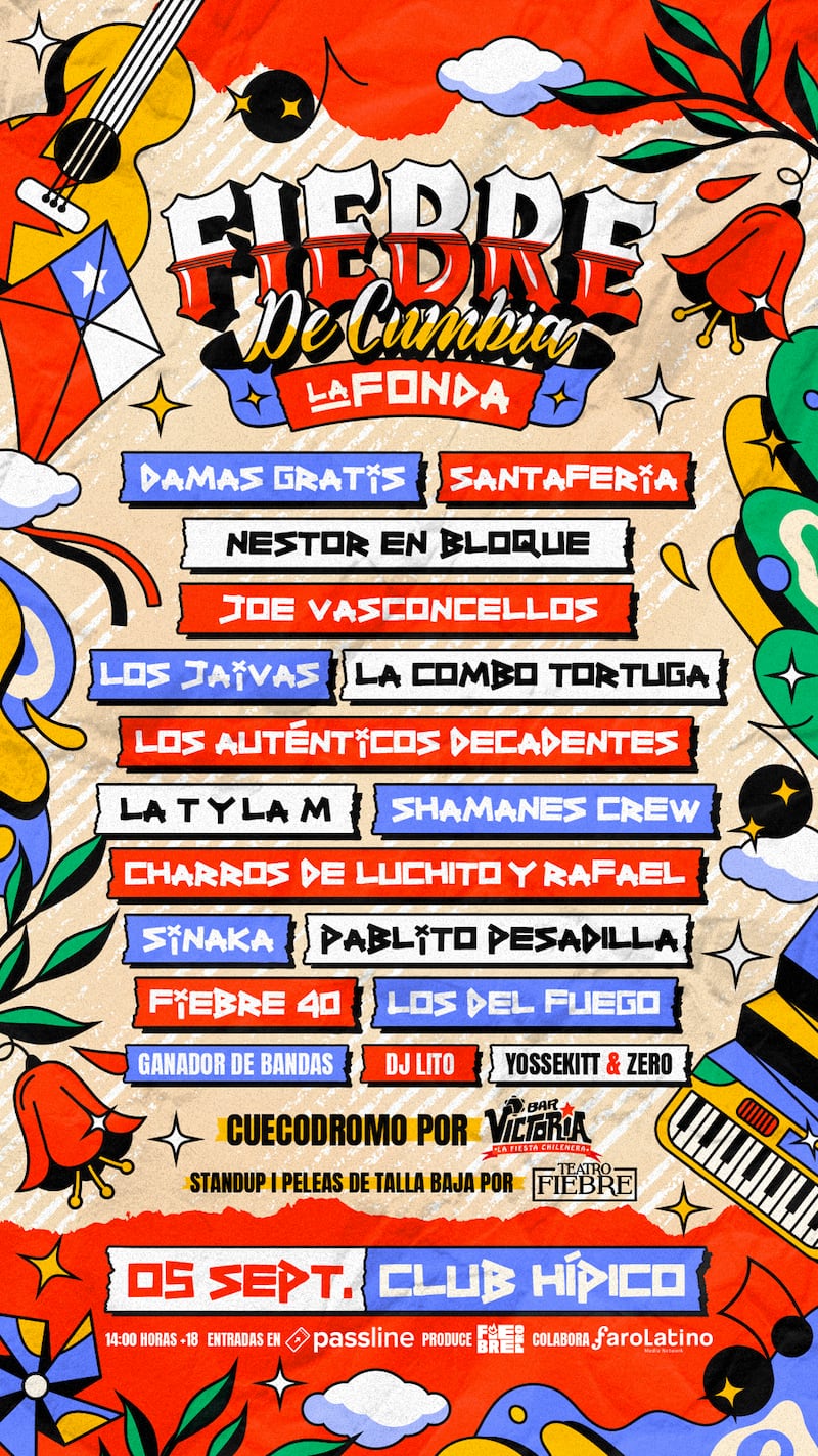 Fonda fiebre de cumbia