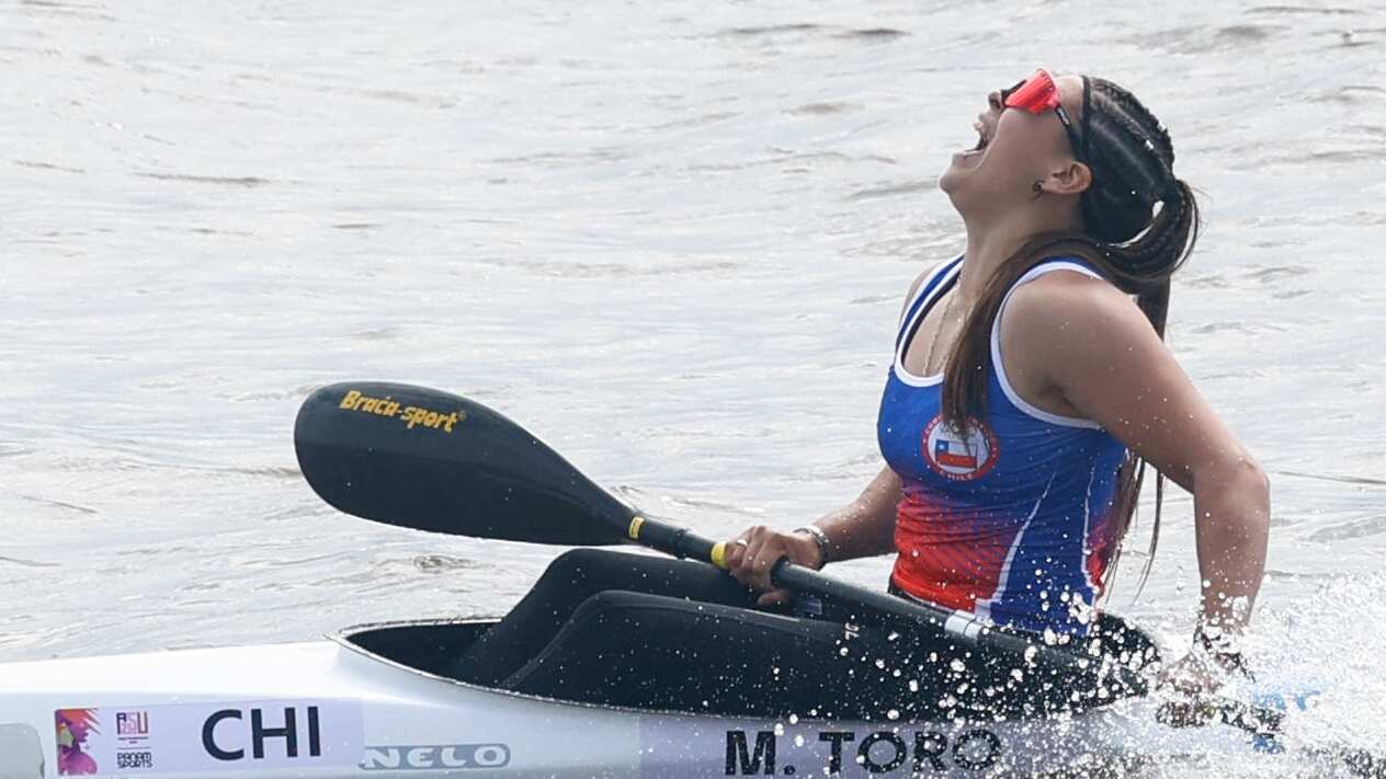 La kayakista chilena sumó la medalla de oro 17 para la delegación chilena que compite en los Panamericanos Junior de Asunción 2025.