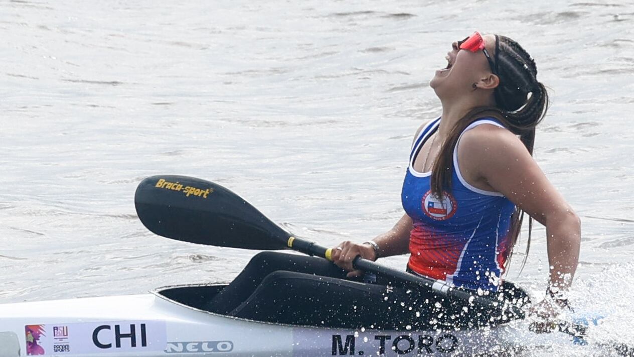 La kayakista chilena sumó la medalla de oro 17 para la delegación chilena que compite en los Panamericanos Junior de Asunción 2025.