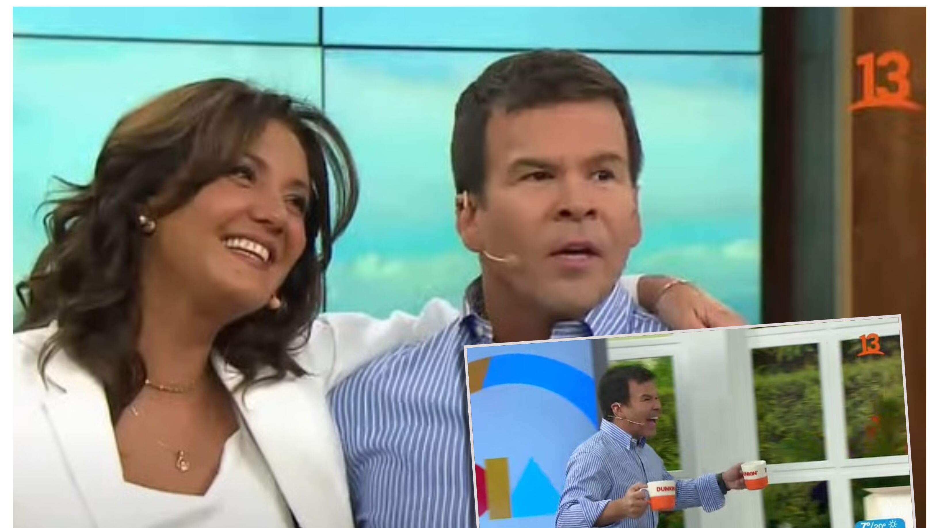 El periodista volvió este lunes al matinal de Priscilla Vargas y José Luis Repenning después de haber participado en el espacio de Canal 13 durante el pasado Festival de Viña del Mar.
