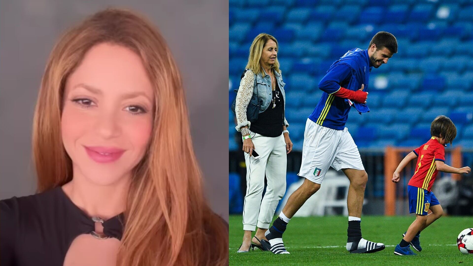 El video que desmiente la mala relación entre la madre de Piqué y los hijos de Shakira