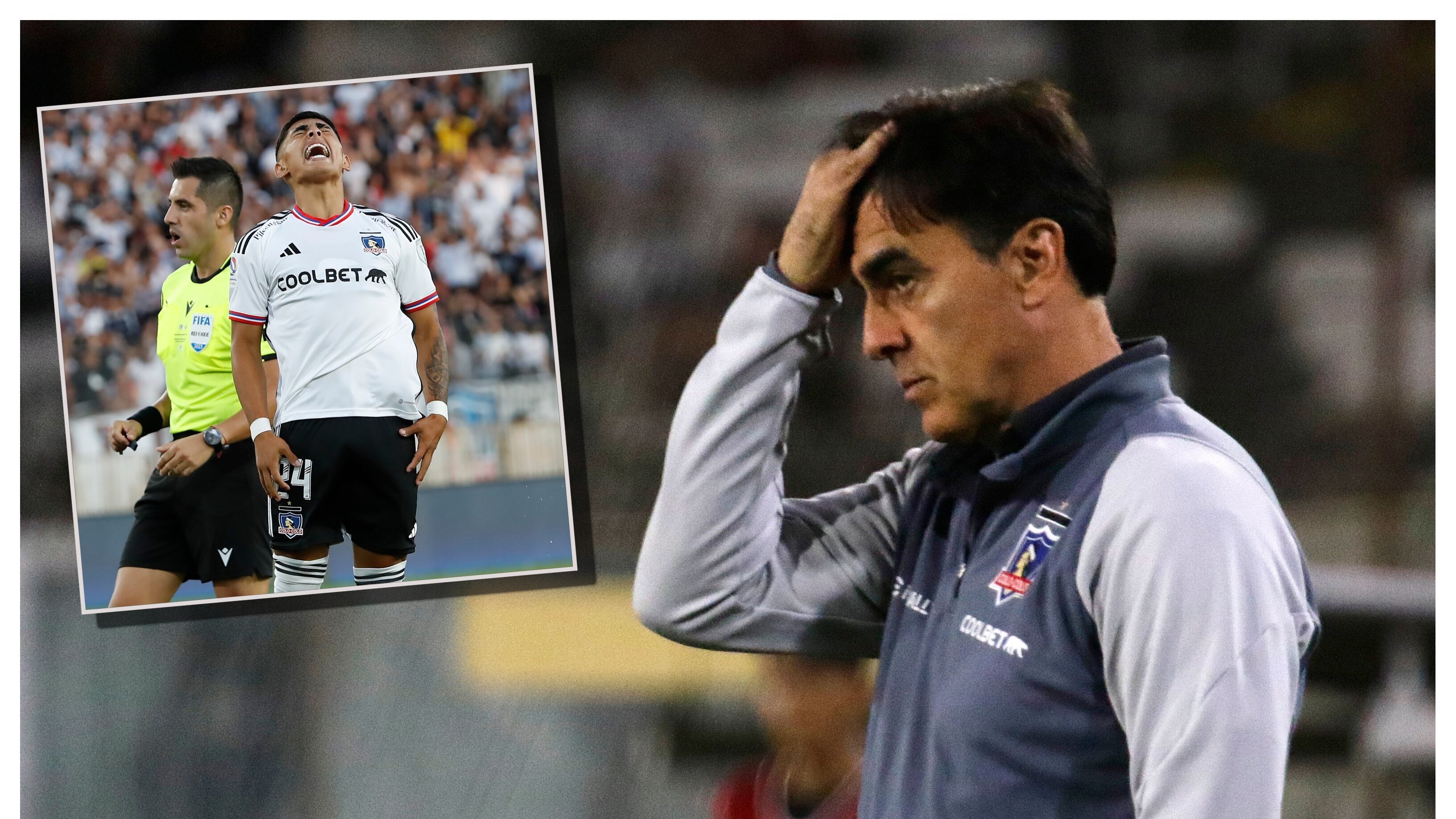 El DT de Colo Colo justificó su decisión de convocar ante la UC al juvenil acusado hace algunas semanas de VIF en contra de su expolola.