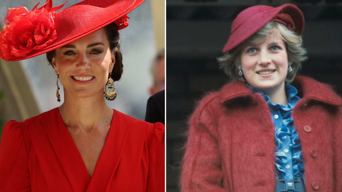 Kate Middleton y Lady Di