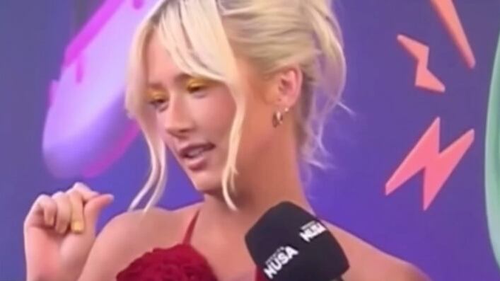 La actriz, cantante e influencer chilena, Vesta Lugg.