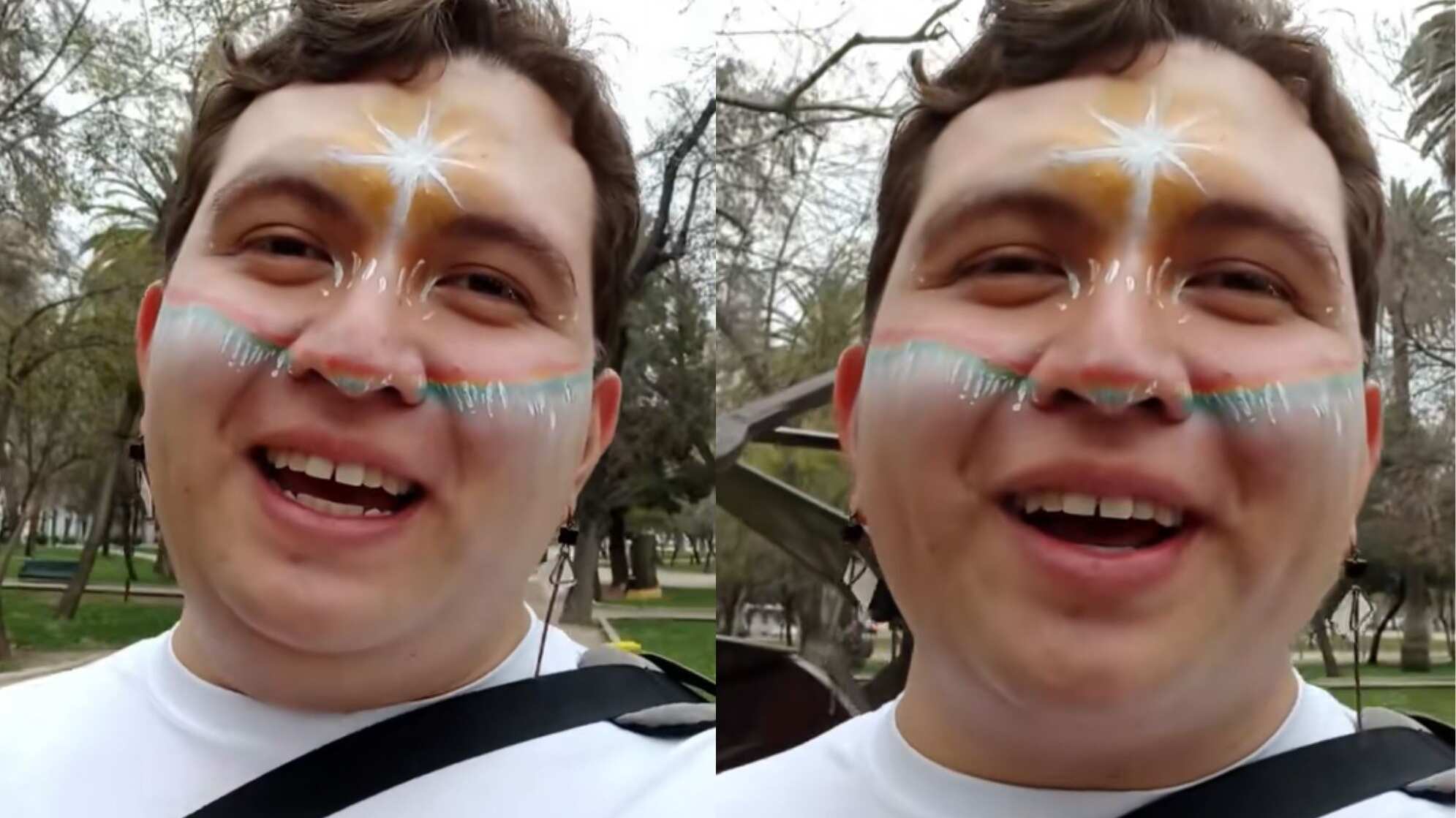 Tiktoker Brian Grillo habla sobre el agua potable de la llave en Chile | Captura