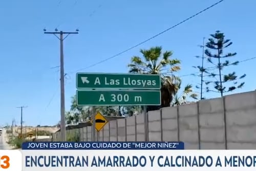 Encuentran en Arica a menor de 14 años amarrado y calcinado después de escaparse de residencia de Mejor Niñez