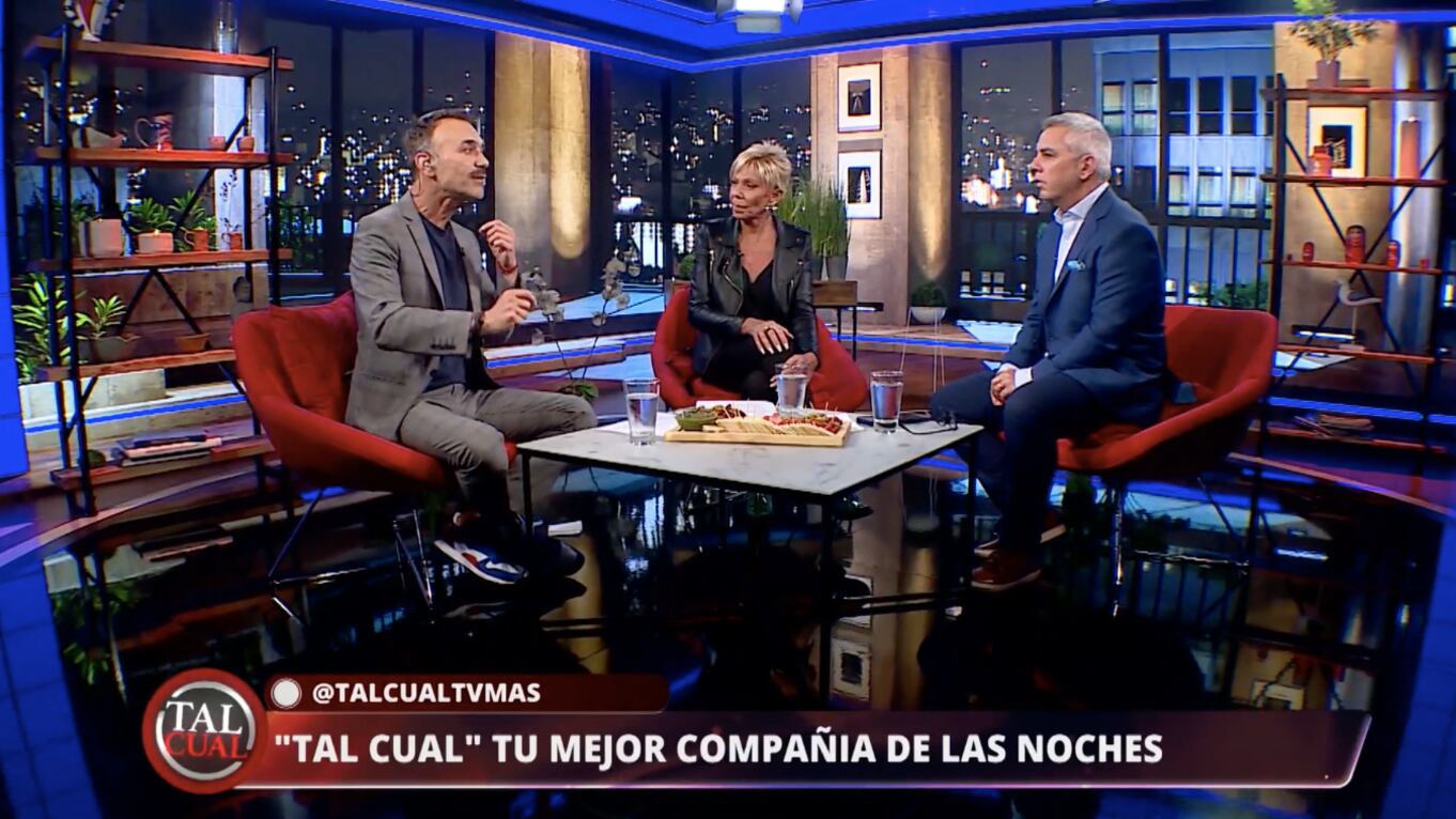 Jordi Castell, Raquel Argandoña y José Miguel Viñuela en "Tal Cual" | Captura: TV+